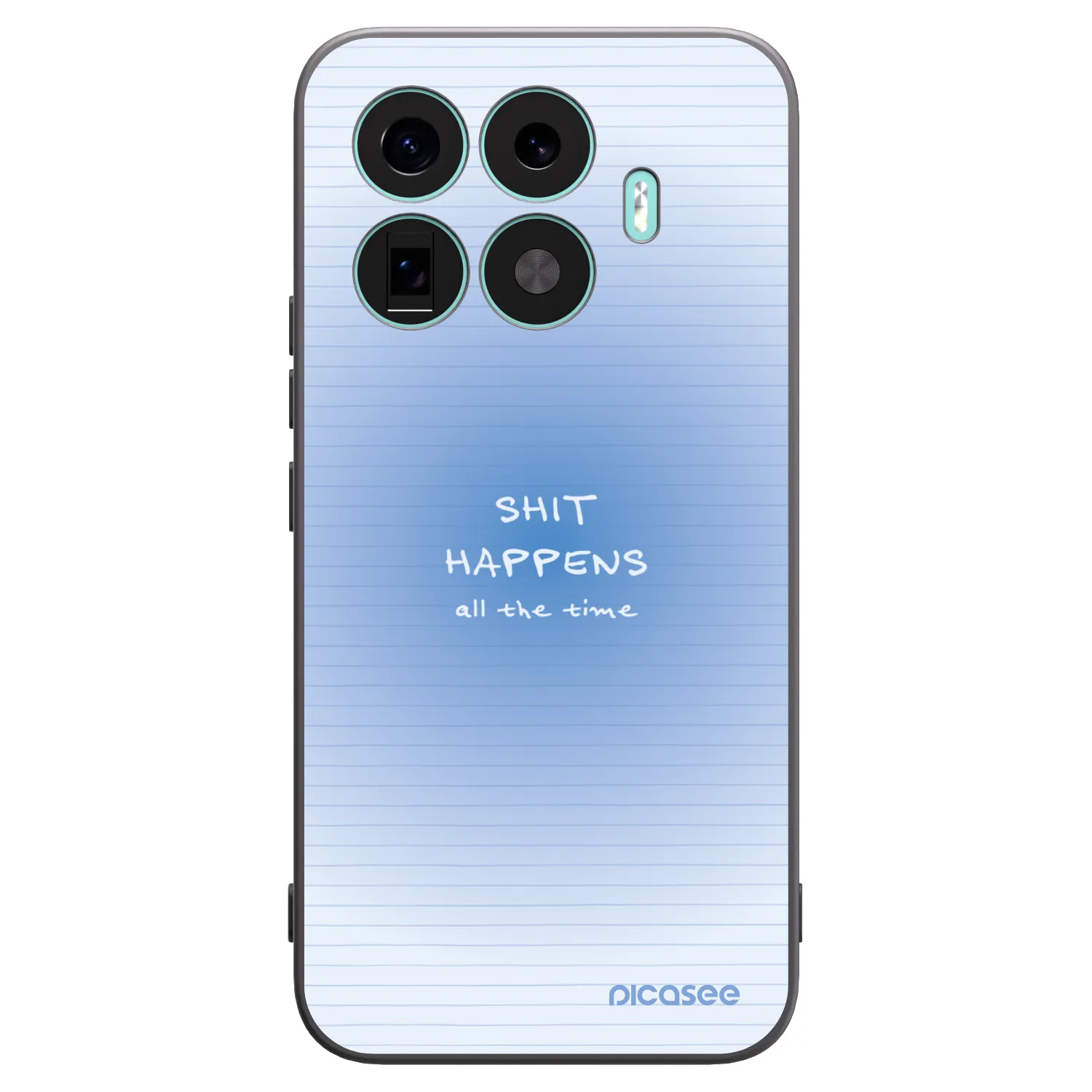 Picasee silikónový čierny obal pre Xiaomi 17T Pro - Oops Memo