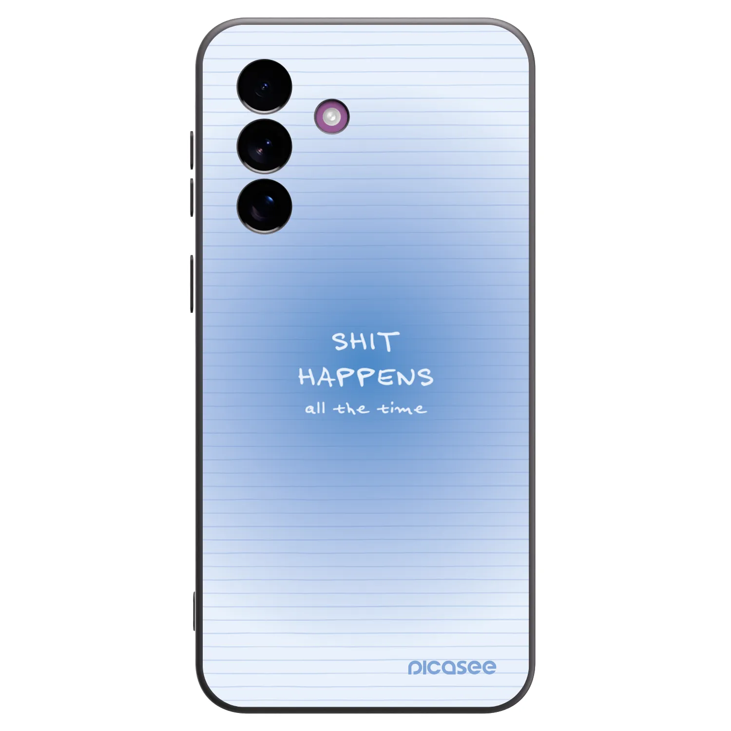 Picasee silikónový čierny obal pre Samsung Galaxy A37 - Oops Memo