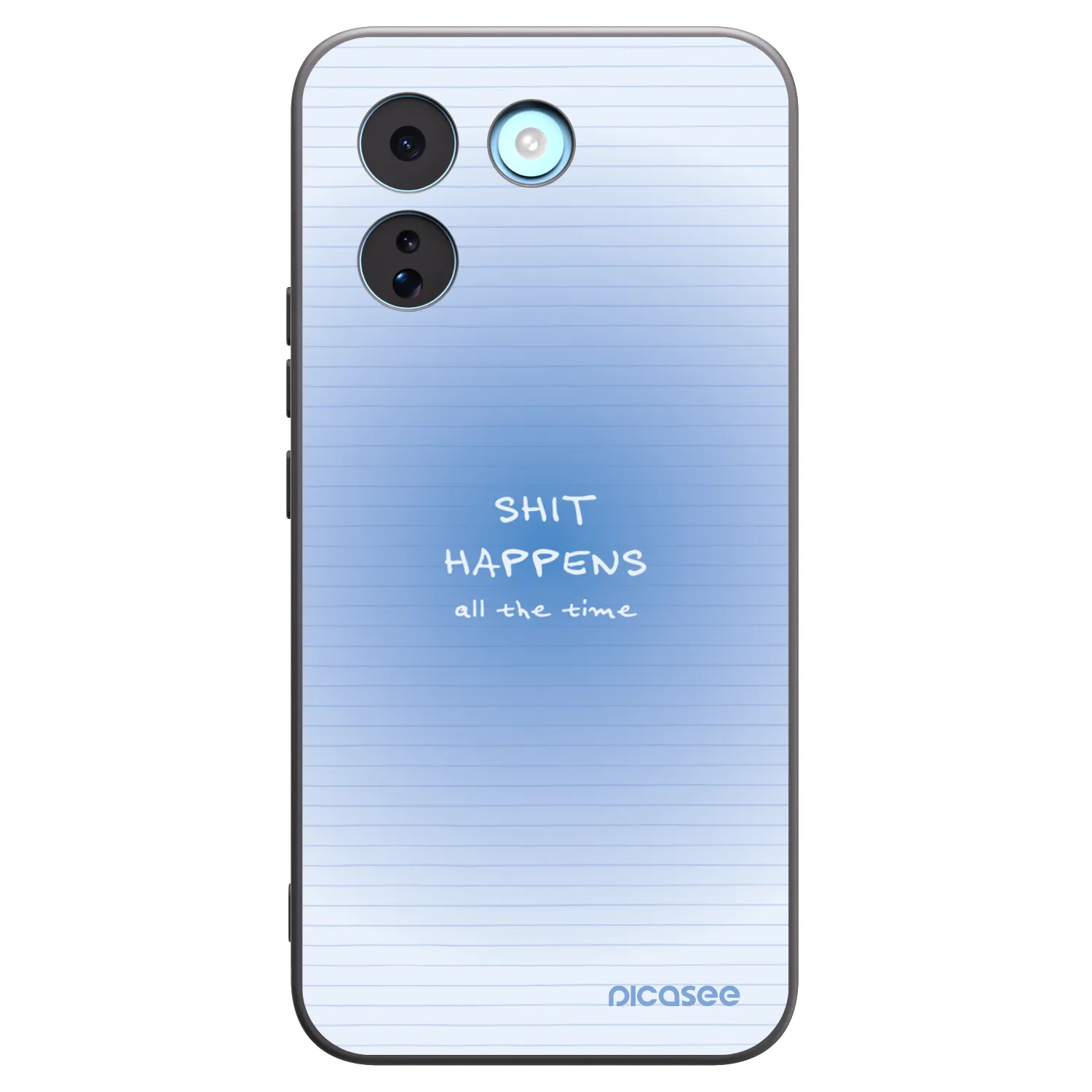 Picasee silikónový čierny obal pre Xiaomi Redmi Note 17 Pro MAX 5G - Oops Memo