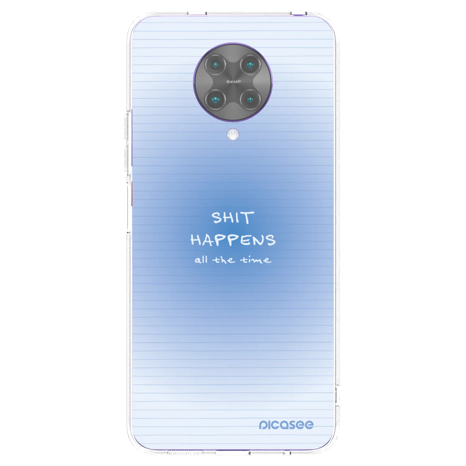 Picasee silikónový prehľadný obal pre Xiaomi Poco F2 Pro - Oops Memo