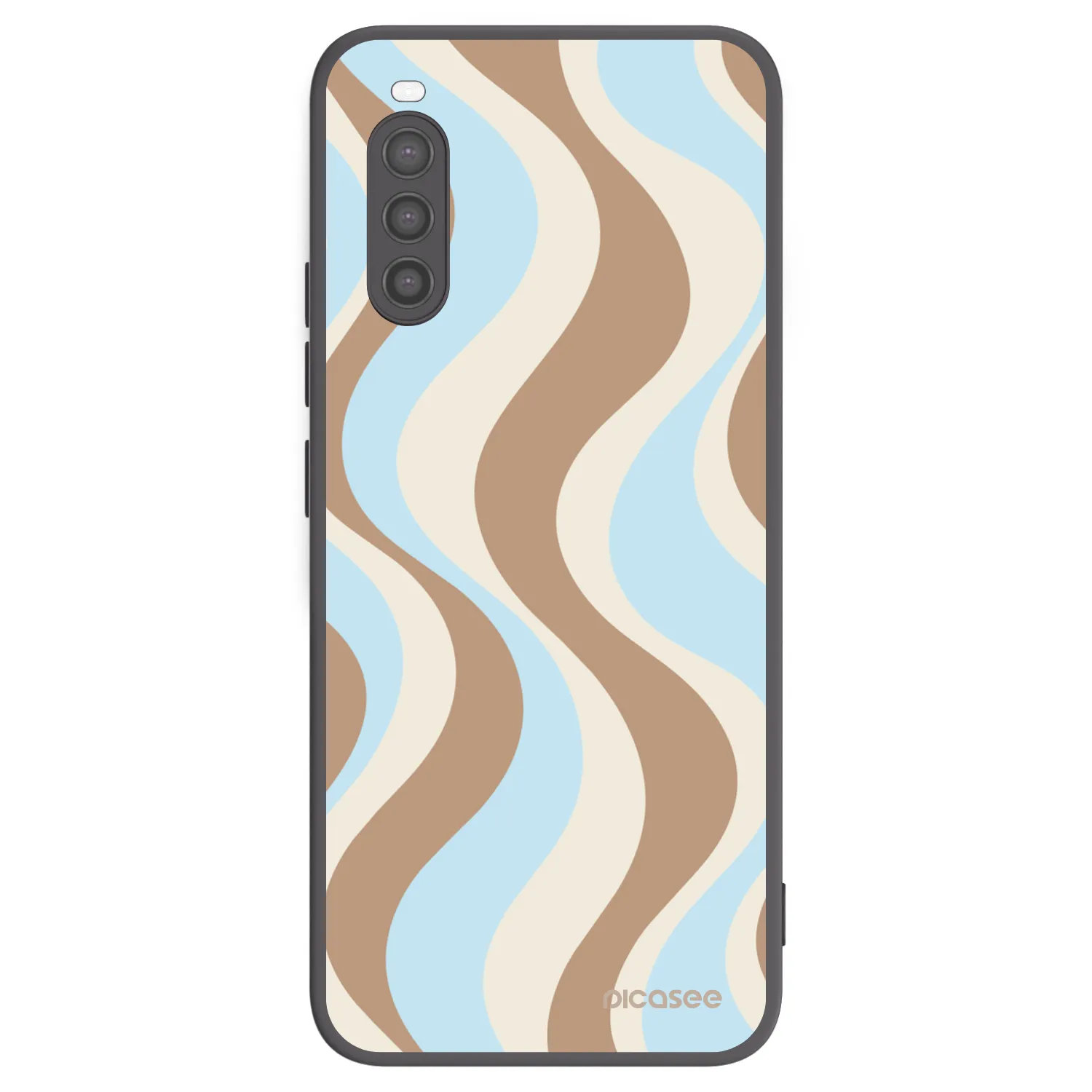 Picasee silikónový čierny obal pre Sony Xperia 10 II - Abanico Days