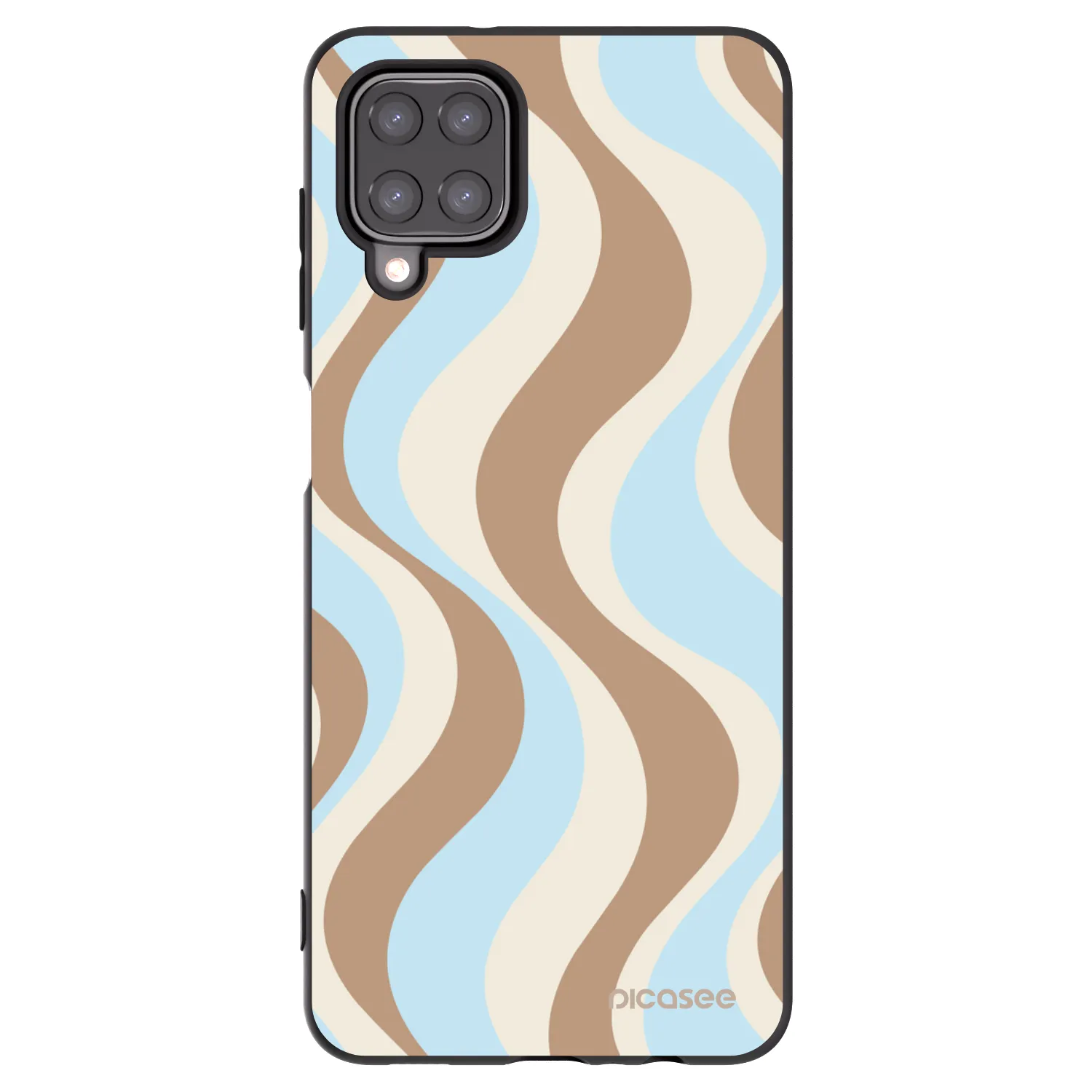 Picasee silikónový čierny obal pre Samsung Galaxy M12 M127F - Abanico Days