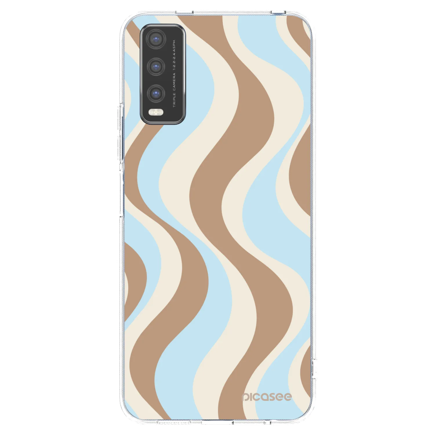 Picasee silikónový prehľadný obal pre Vivo Y20s - Abanico Days