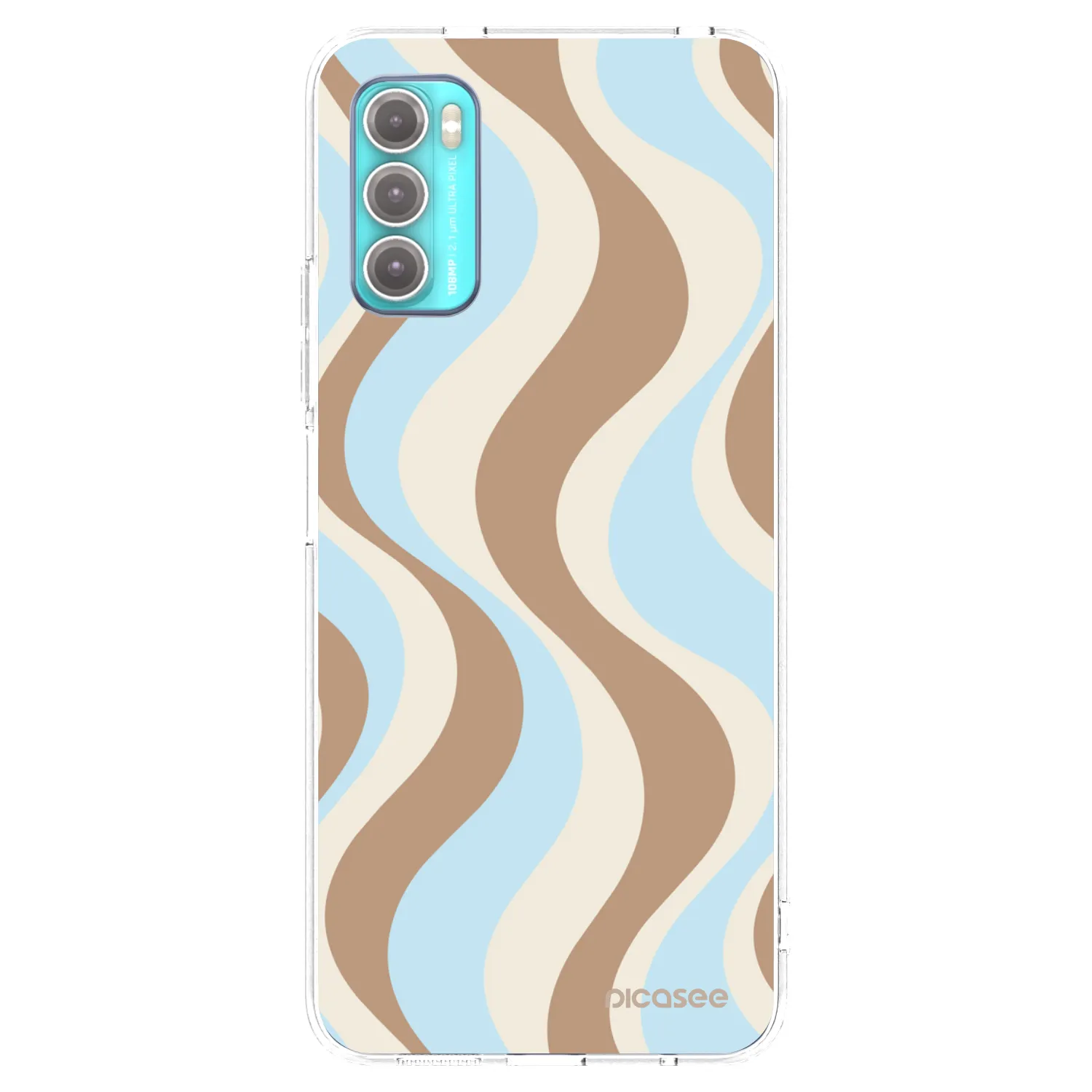 Picasee silikónový prehľadný obal pre Motorola Moto G60 - Abanico Days