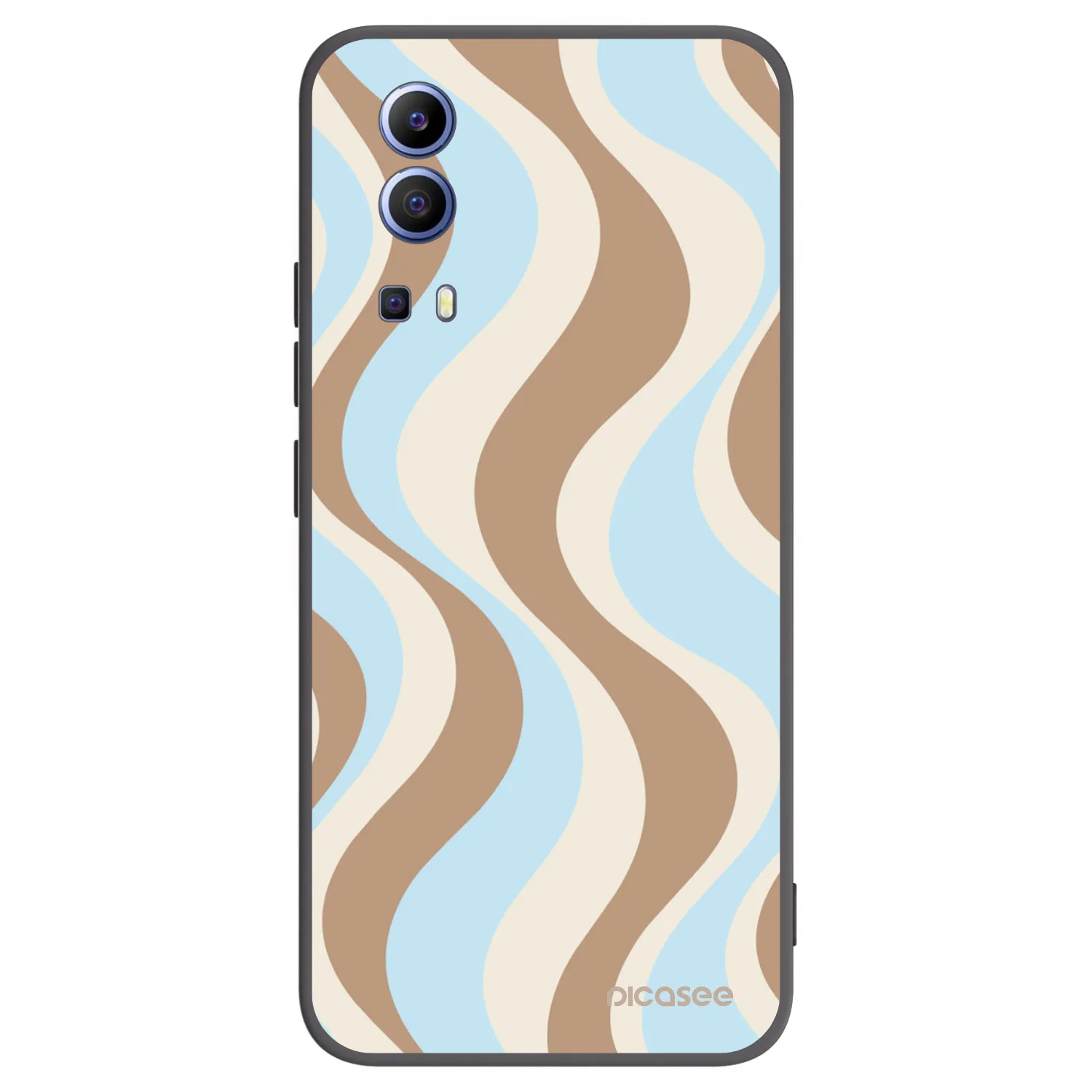 Picasee silikónový čierny obal pre Vivo Y52 5G - Abanico Days