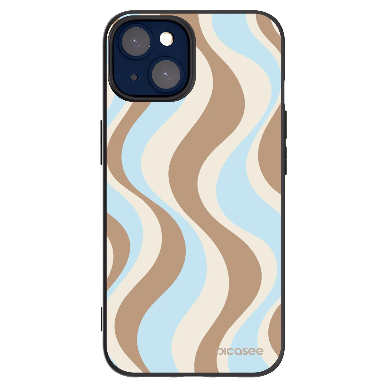 Picasee silikónový čierny obal pre Apple iPhone 14 - Abanico Days