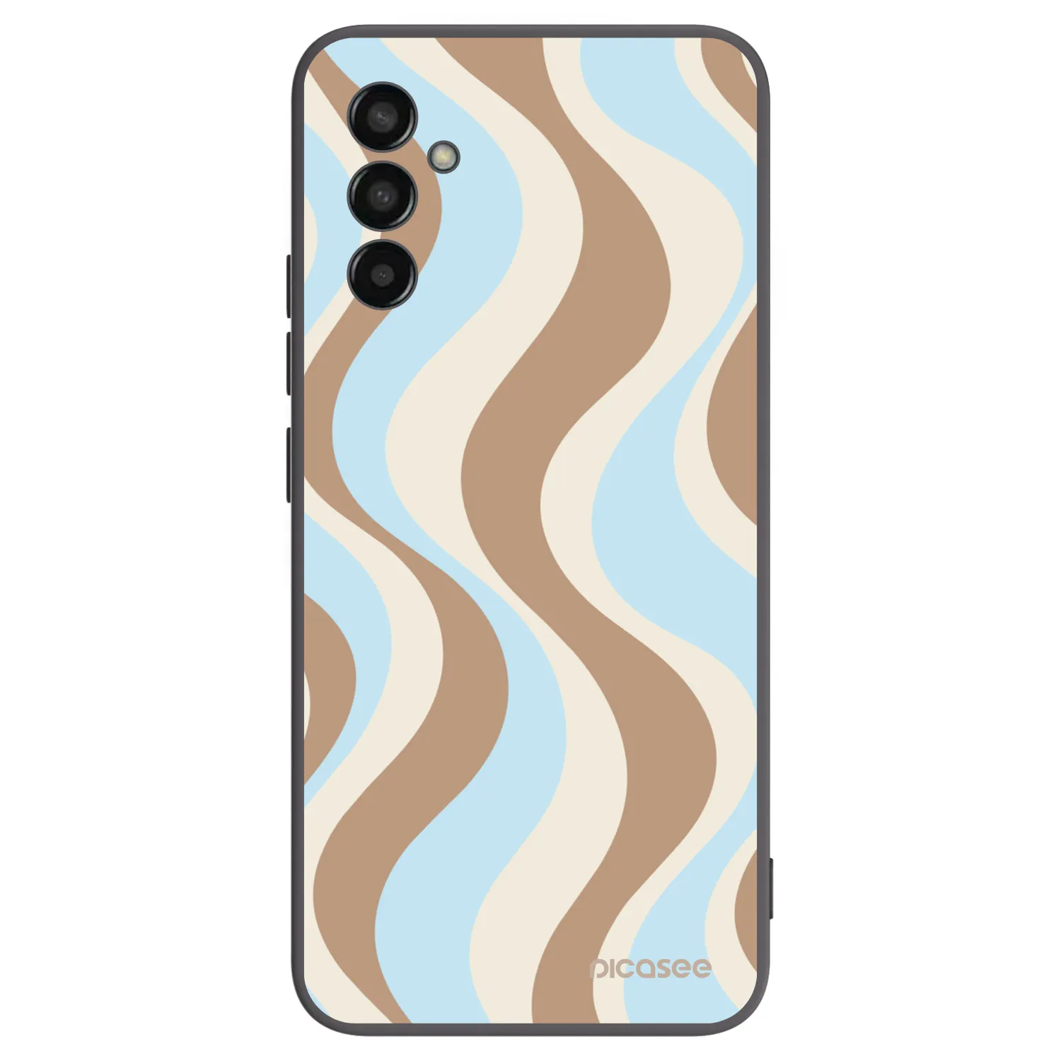 Picasee silikónový čierny obal pre Samsung Galaxy M13 M135F - Abanico Days
