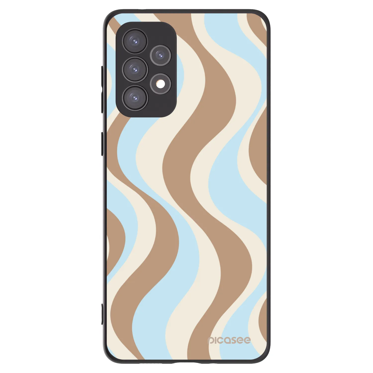 Picasee silikónový čierny obal pre Samsung Galaxy A73 5G - Abanico Days