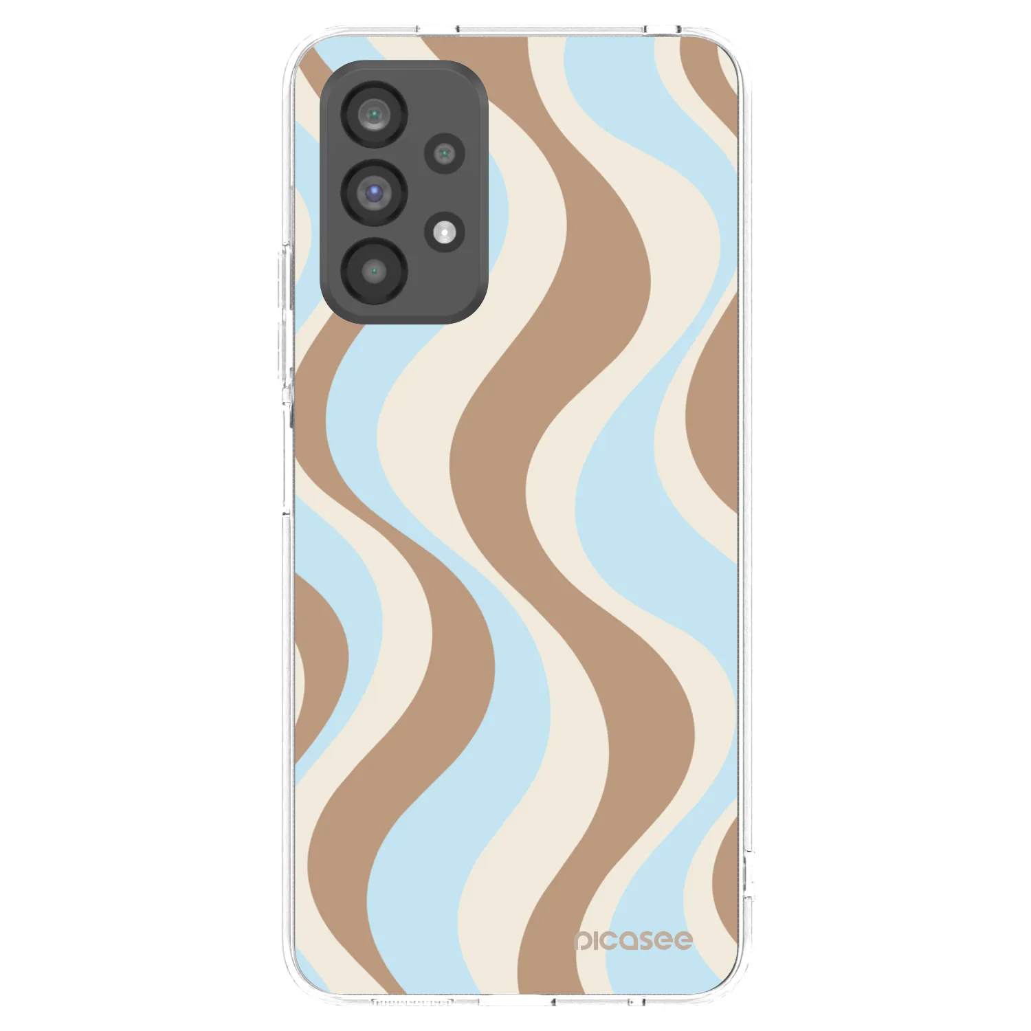 Picasee silikónový prehľadný obal pre Samsung Galaxy A73 5G - Abanico Days