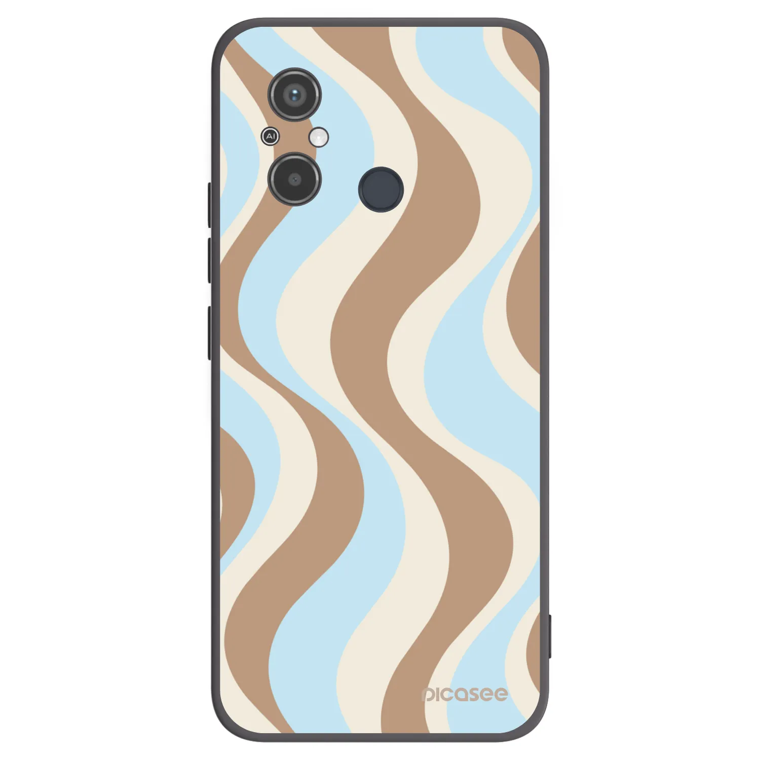 Picasee silikónový čierny obal pre Xiaomi Redmi 12C - Abanico Days