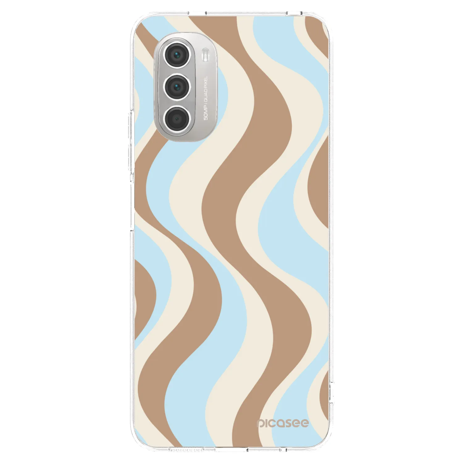 Picasee silikónový prehľadný obal pre Motorola Moto G51 - Abanico Days