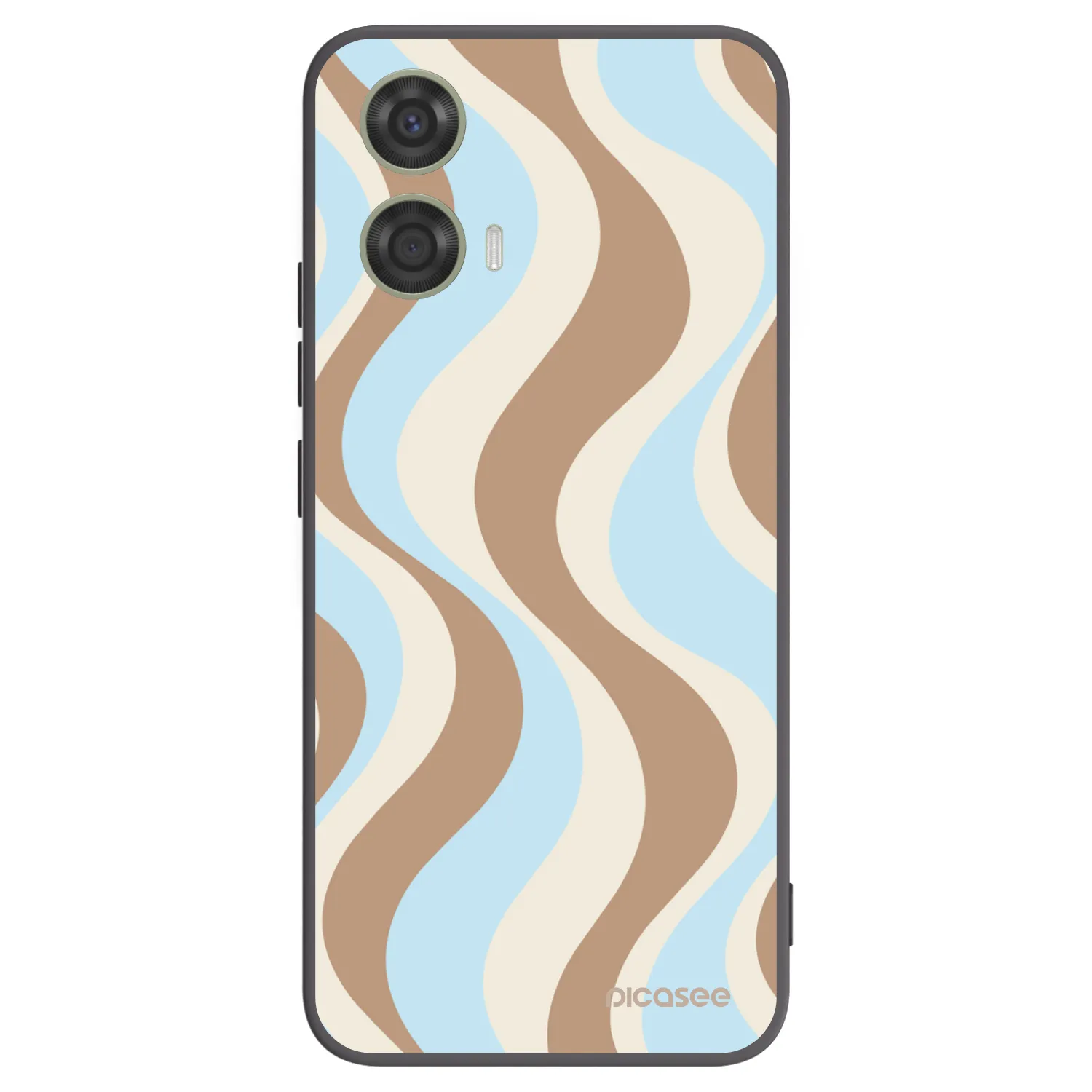 Picasee silikónový čierny obal pre Motorola Moto G24 - Abanico Days