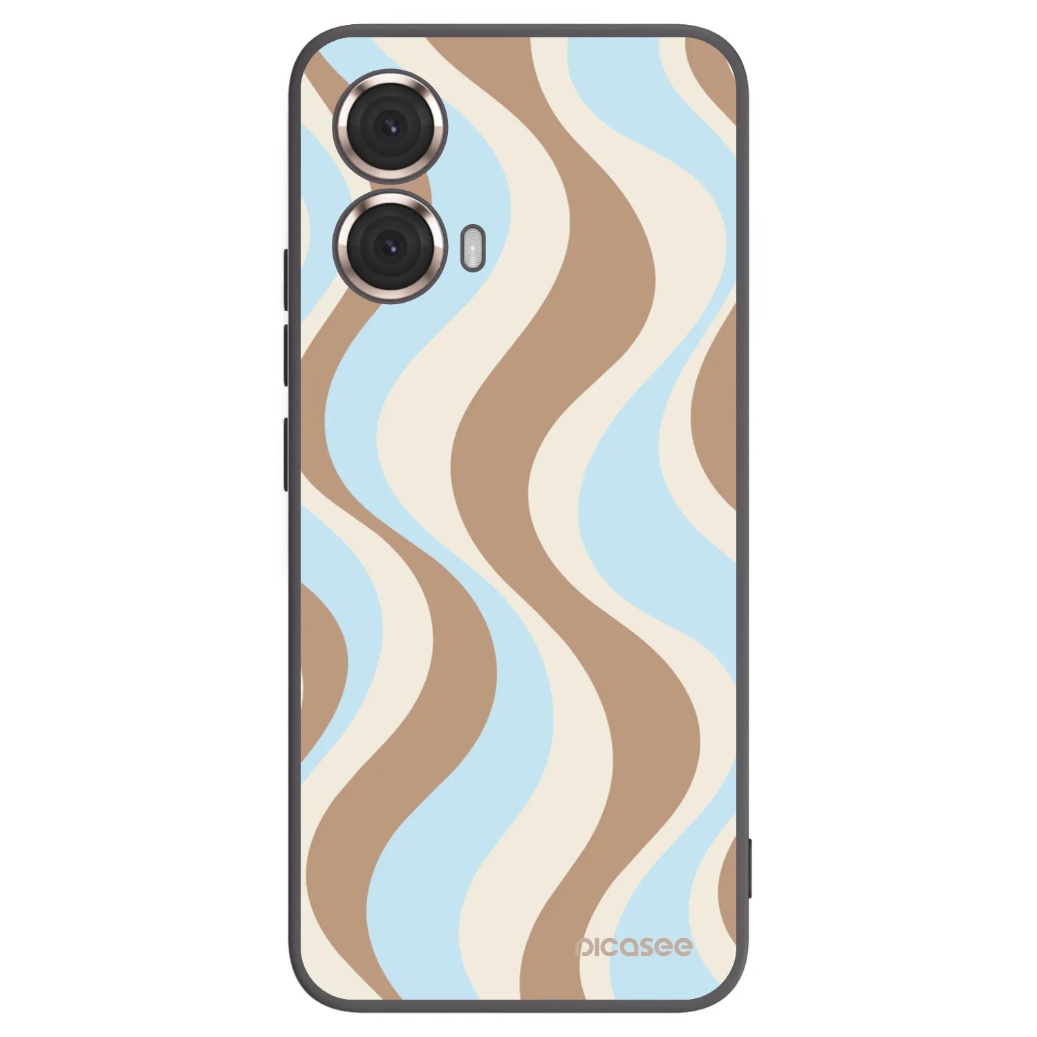 Picasee silikónový čierny obal pre Motorola Moto G85 - Abanico Days