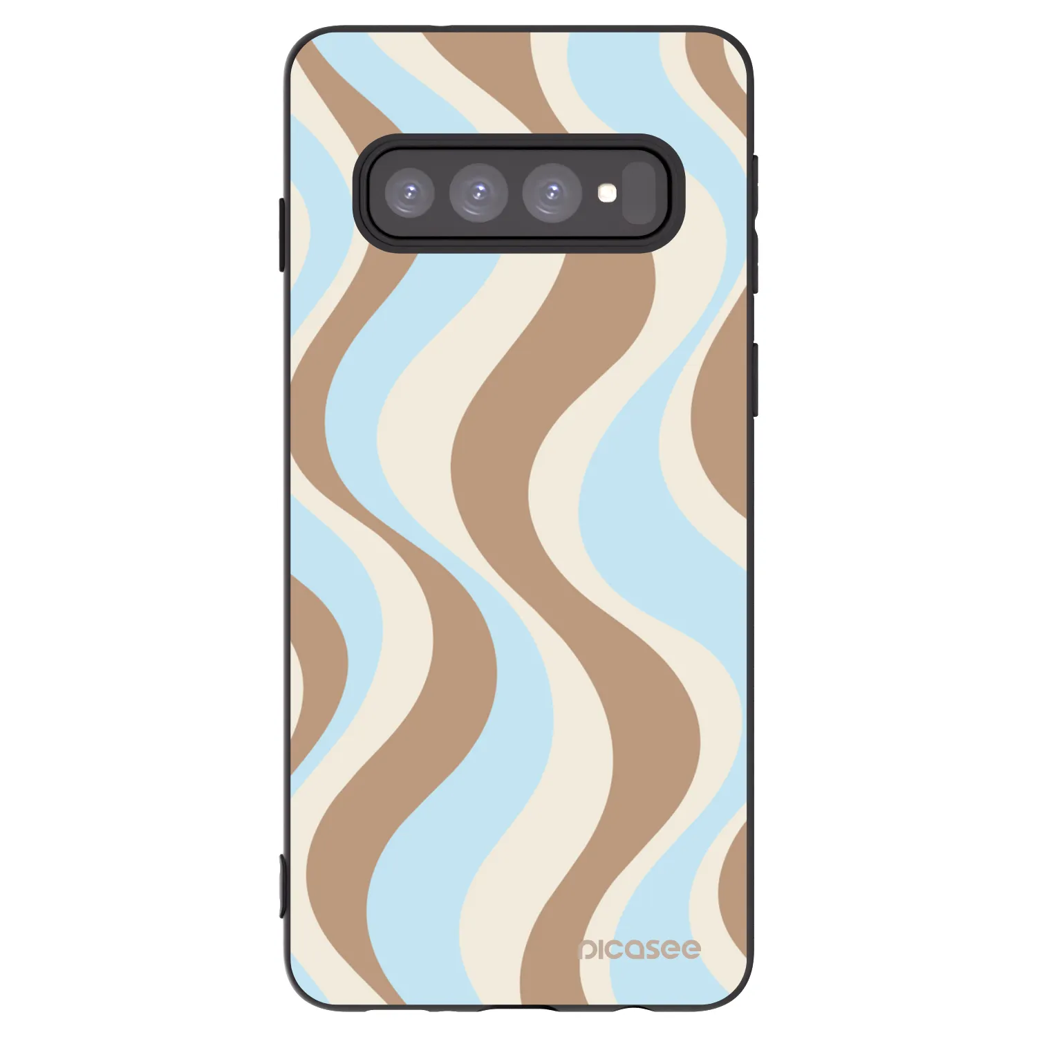 Picasee silikónový čierny obal pre Samsung Galaxy S10 G973 - Abanico Days