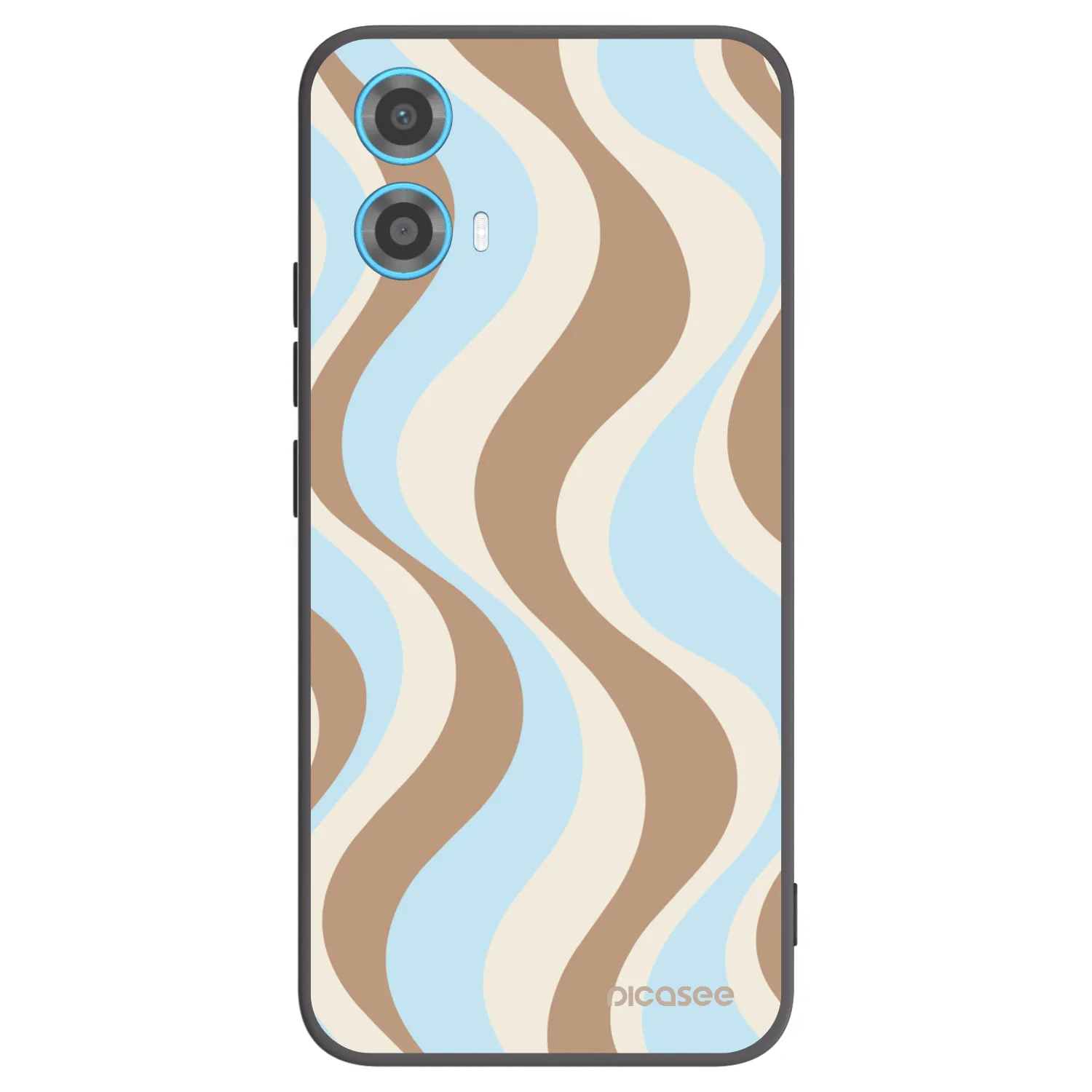 Picasee silikónový čierny obal pre Motorola Moto G34 5G - Abanico Days