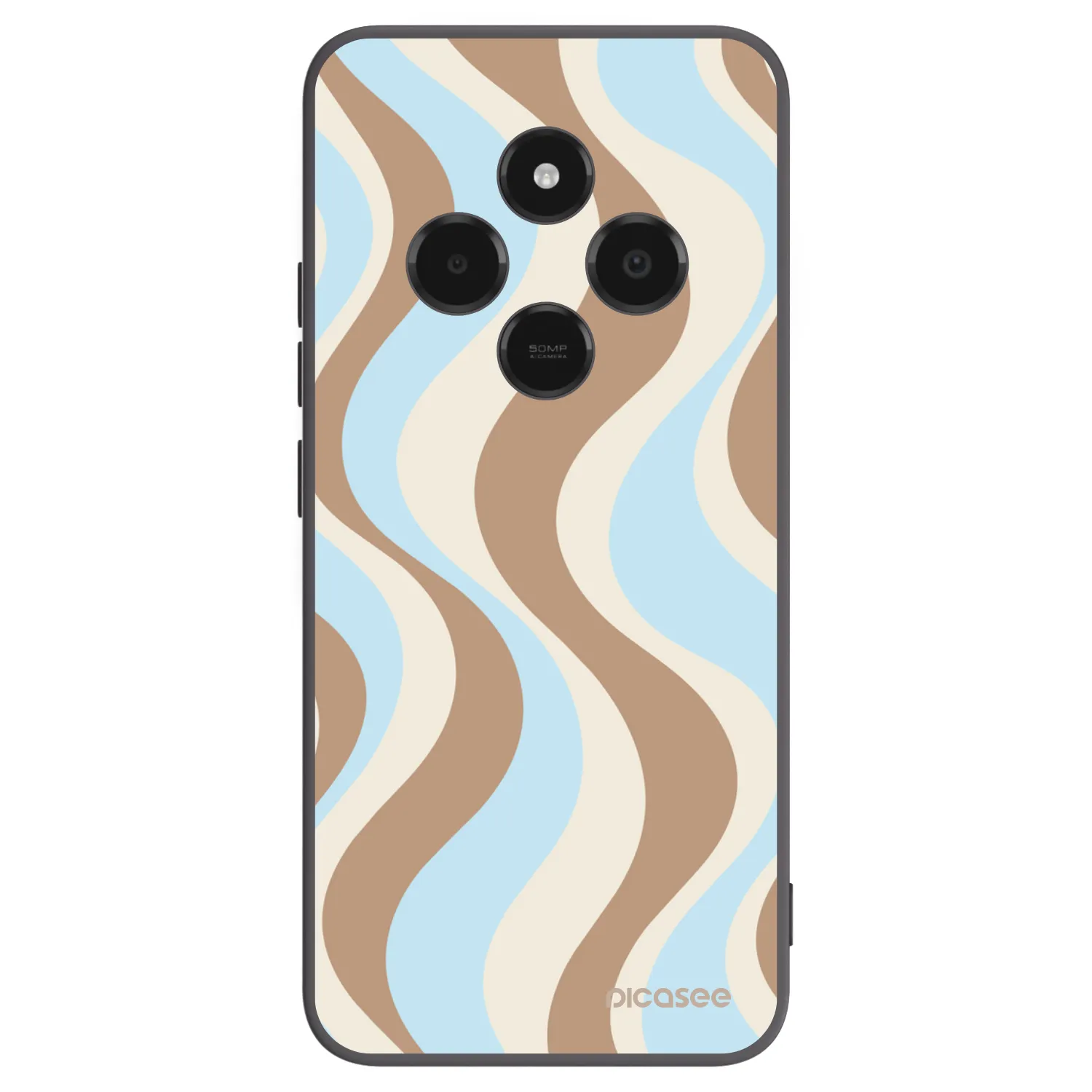 Picasee silikónový čierny obal pre Xiaomi Poco C75 - Abanico Days