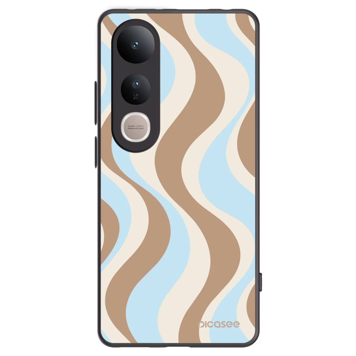 Picasee silikónový čierny obal pre Vivo V50 Lite 5G - Abanico Days