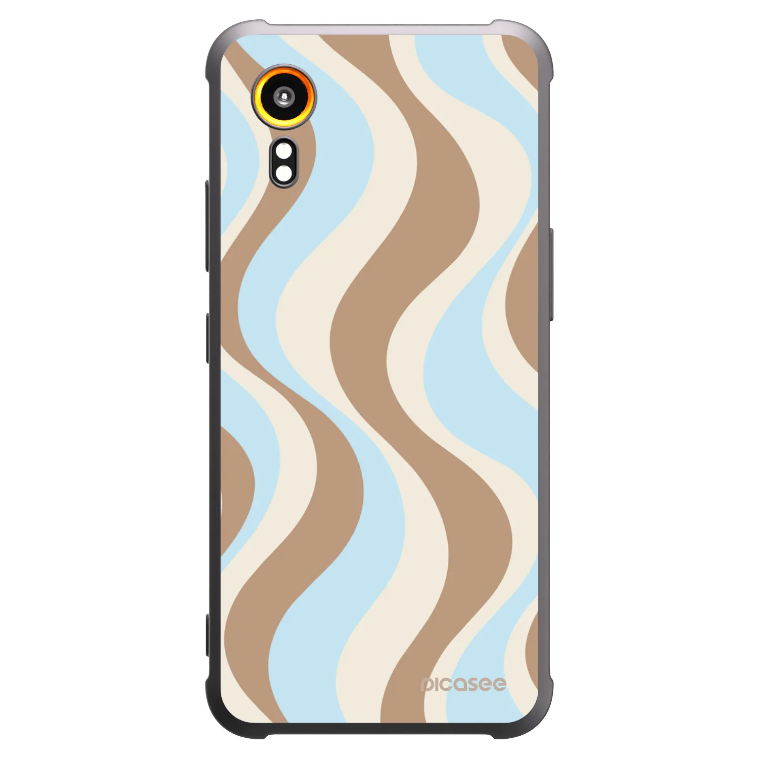 Picasee silikónový čierny obal pre Samsung Galaxy XCover 7 - Abanico Days