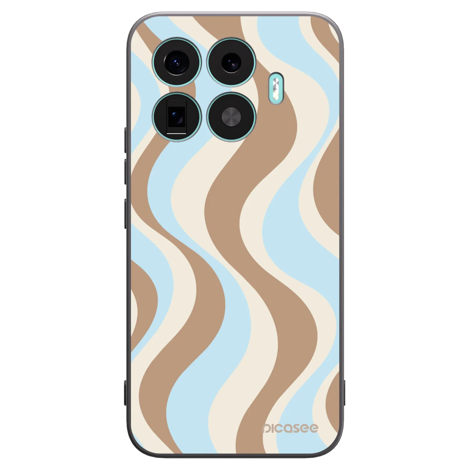 Picasee silikónový čierny obal pre Xiaomi 17T Pro - Abanico Days