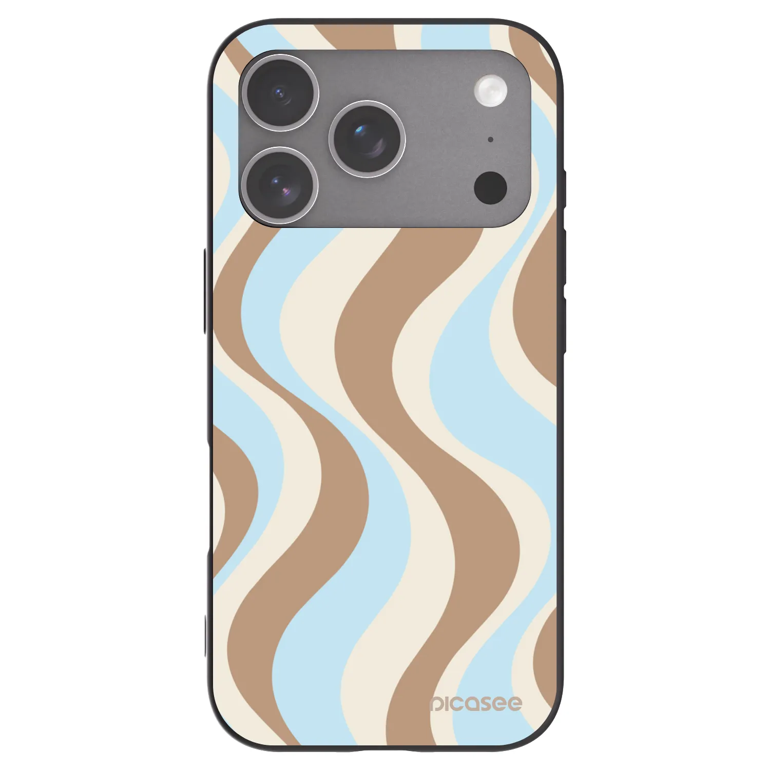 Picasee silikónový čierny obal pre Apple iPhone 18 Pro - Abanico Days