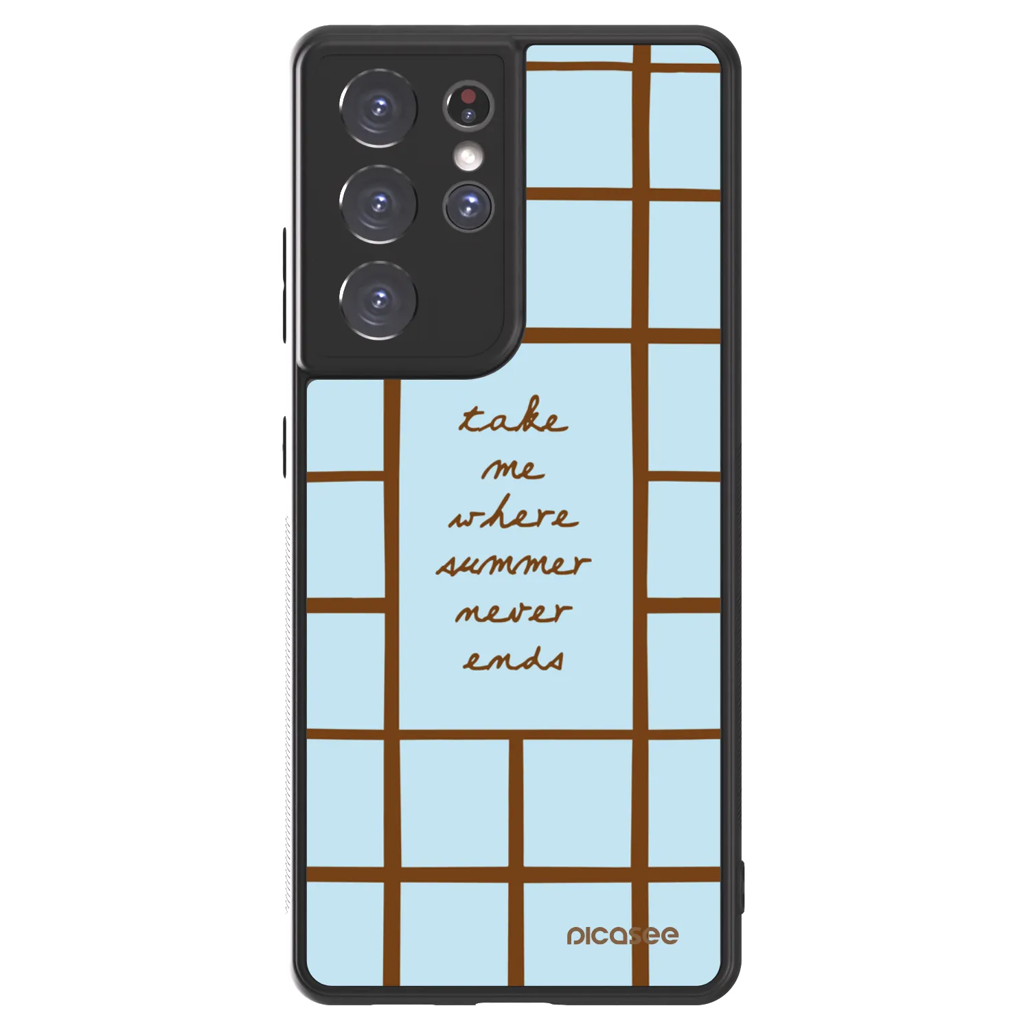 Picasee ULTIMATE CASE pro Samsung Galaxy S21 Ultra 5G G998B - Shutter Season