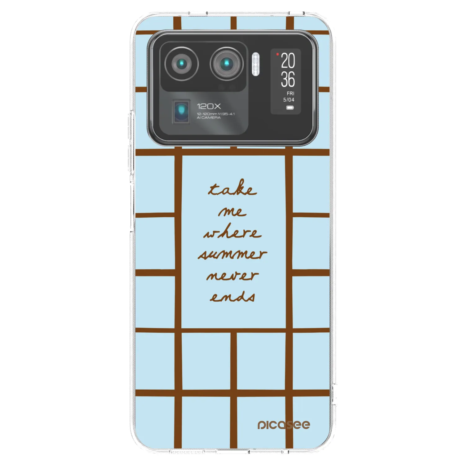 Picasee silikónový prehľadný obal pre Xiaomi Mi 11 Ultra - Shutter Season