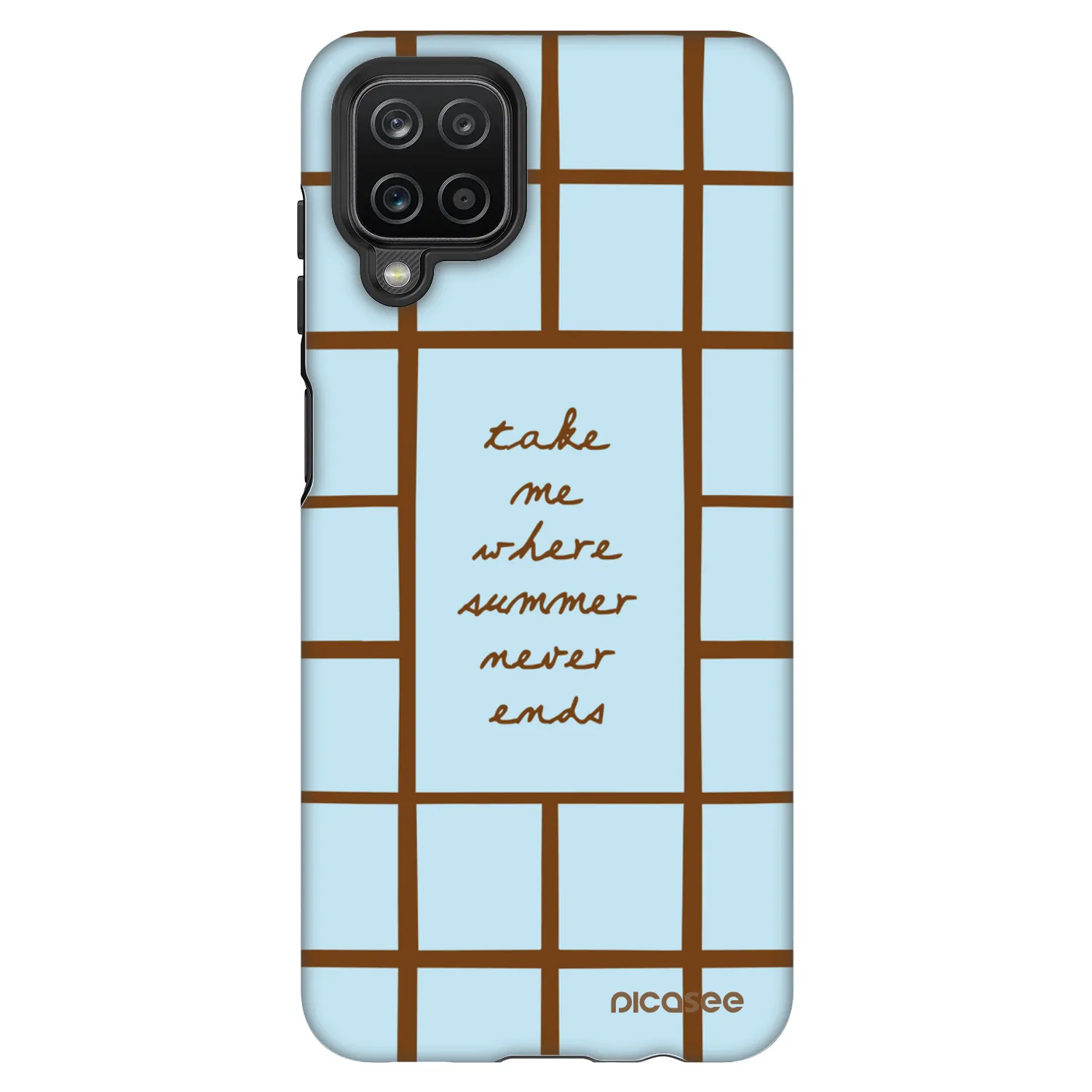 Picasee Fashion Case pre Samsung Galaxy A12 A125F - Shutter Season