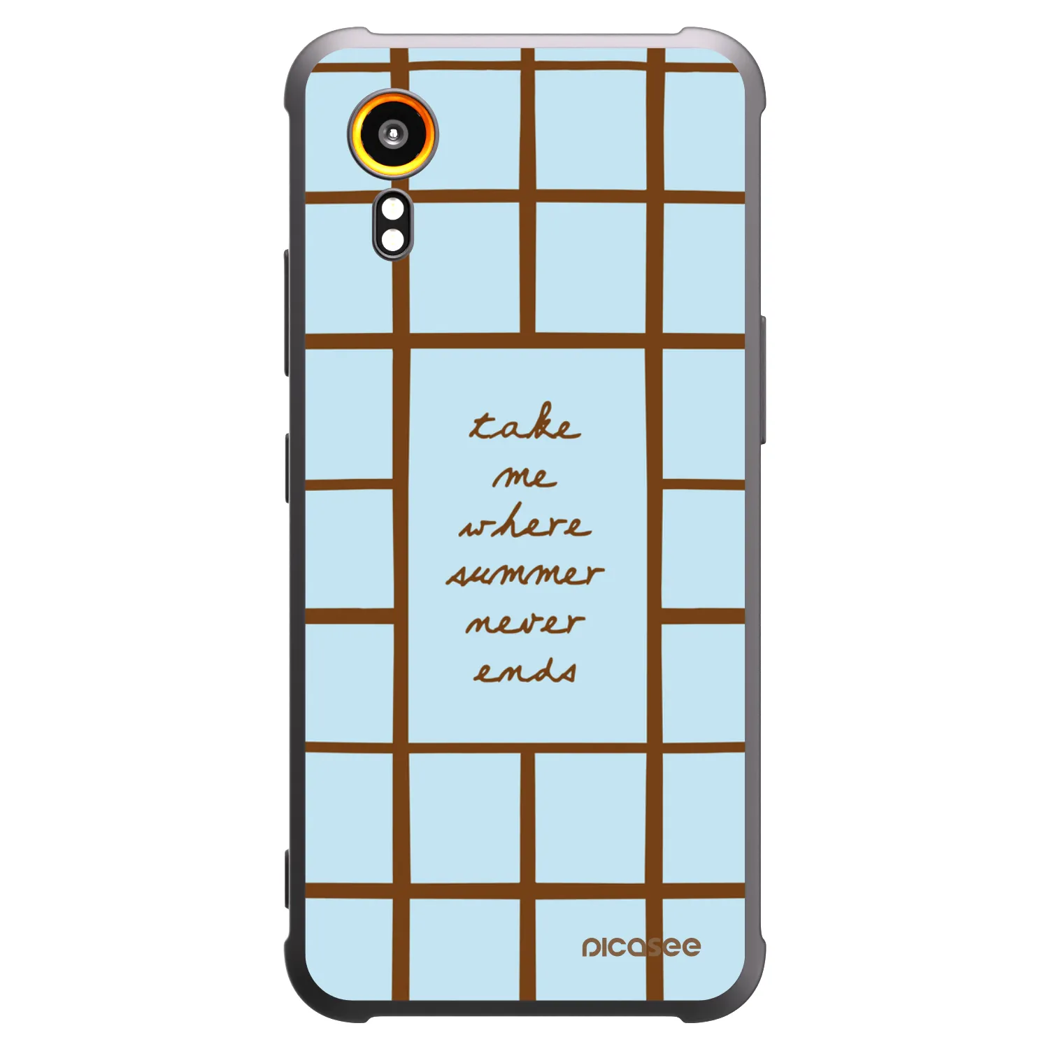 Picasee silikónový čierny obal pre Samsung Galaxy XCover 7 - Shutter Season
