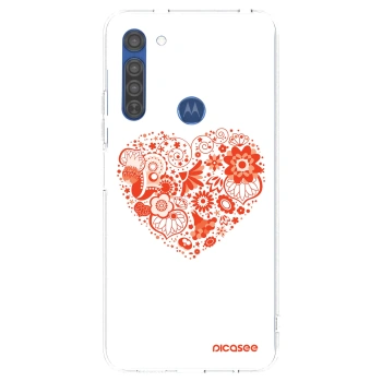 Obal pre Motorola Moto G8 - Veľké srdce