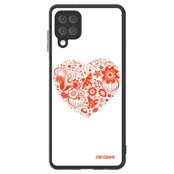 Picasee ULTIMATE CASE pro Samsung Galaxy A12 A125F - Veľké srdce