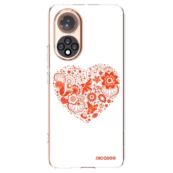 Picasee silikónový prehľadný obal pre Huawei Nova 9 - Veľké srdce