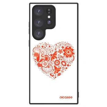 Picasee ULTIMATE CASE pro Samsung Galaxy S23 Ultra 5G - Veľké srdce