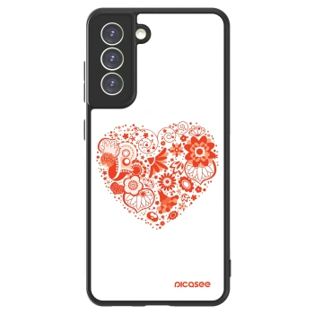 Picasee ULTIMATE CASE PowerShare pro Samsung Galaxy S21 FE 5G - Veľké srdce