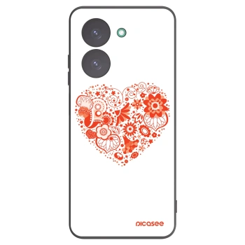 Picasee silikónový čierny obal pre Xiaomi Redmi A5 - Veľké srdce