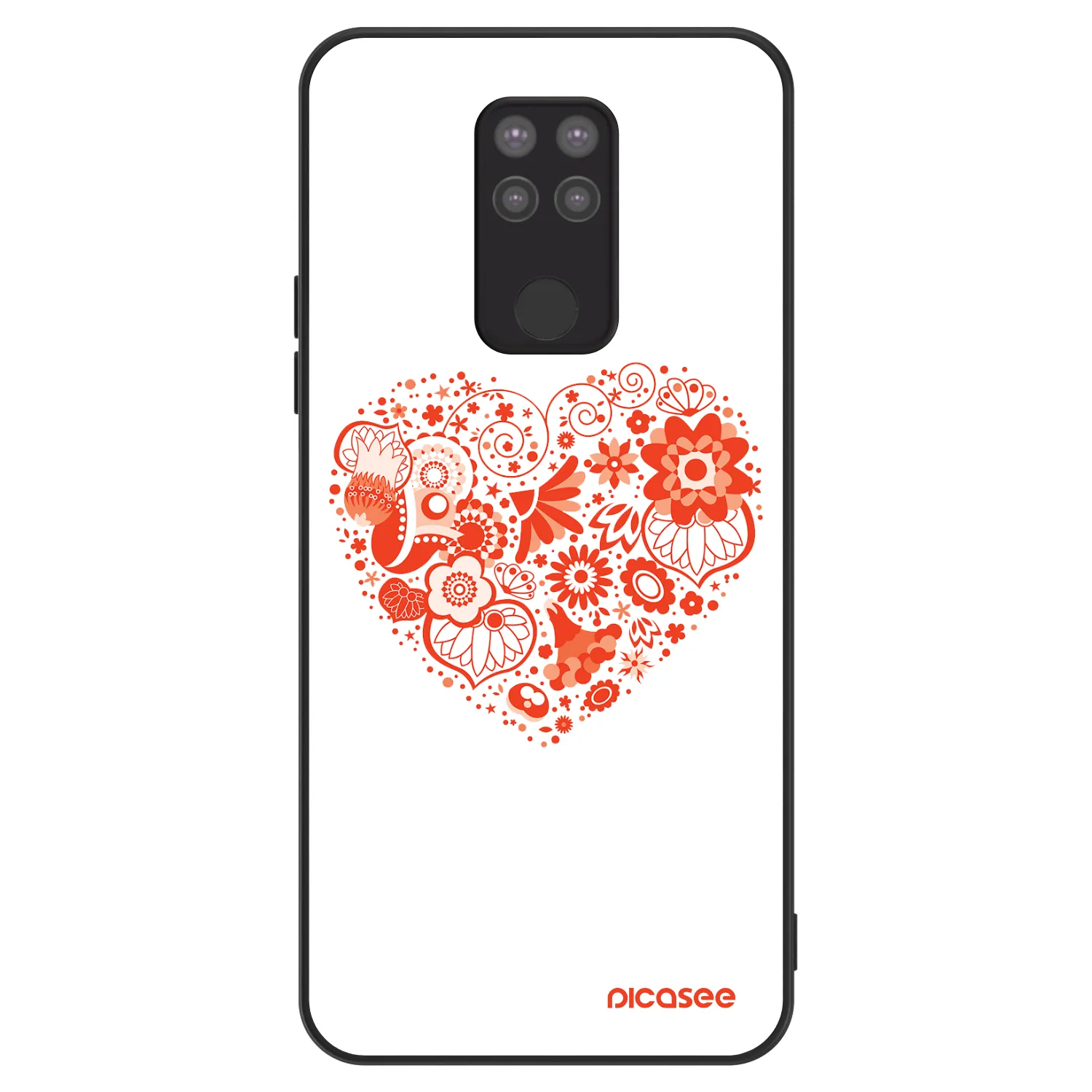 Picasee ULTIMATE CASE pro Xiaomi Redmi Note 9 - Veľké srdce