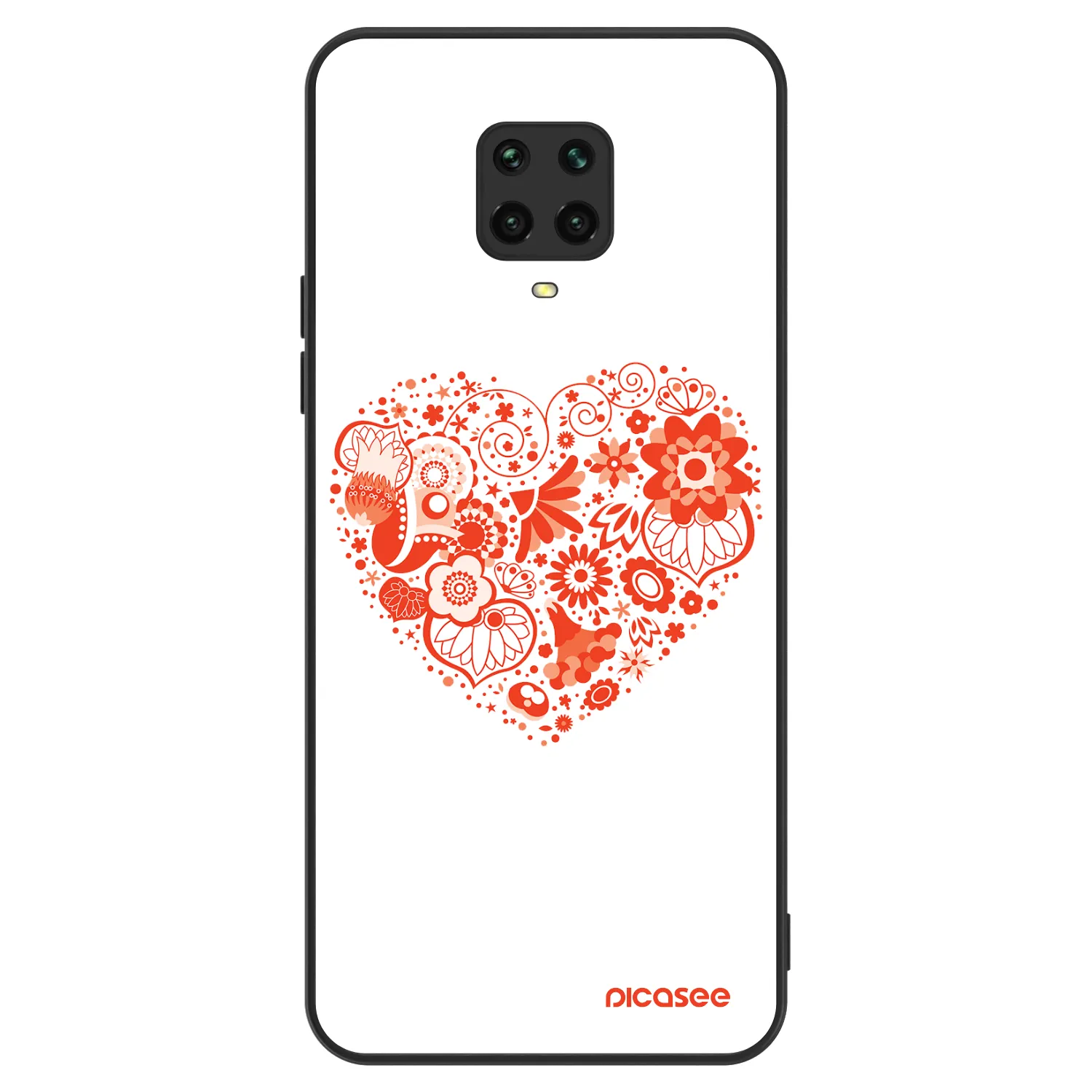 Picasee ULTIMATE CASE pro Xiaomi Redmi Note 9 Pro - Veľké srdce