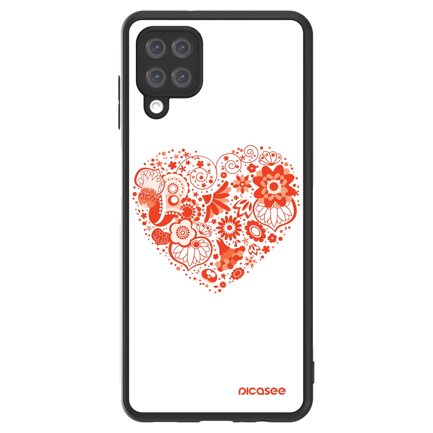 Picasee ULTIMATE CASE pro Samsung Galaxy A12 A125F - Veľké srdce