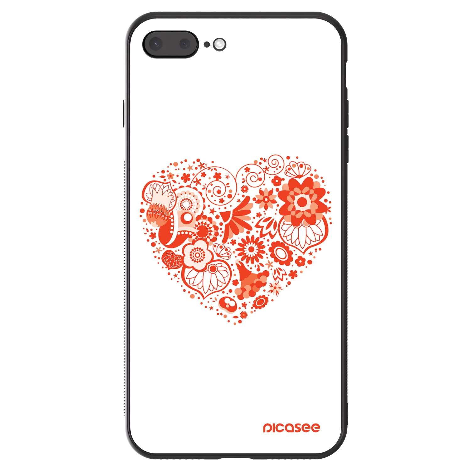 Picasee ULTIMATE CASE pro Apple iPhone 7 Plus - Veľké srdce