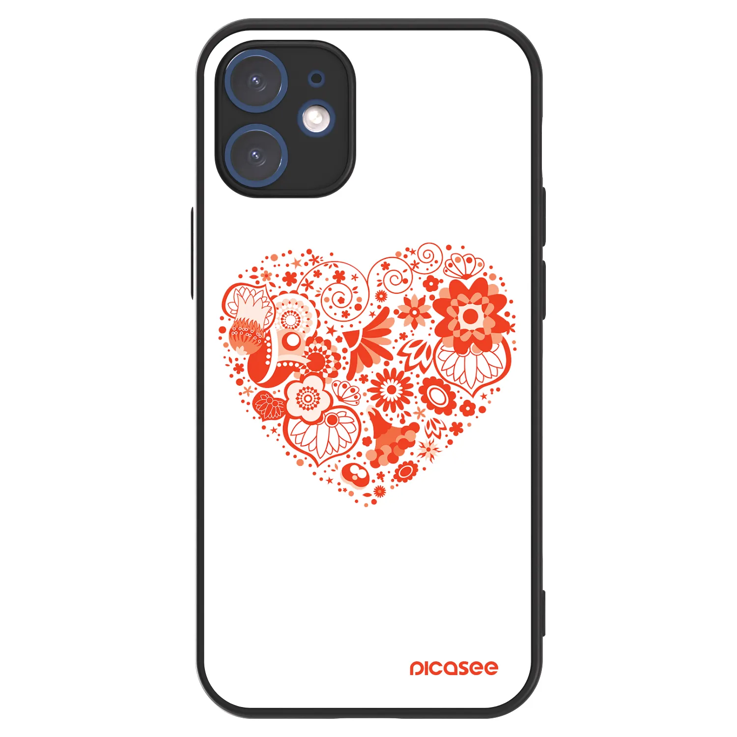 Picasee ULTIMATE CASE pro Apple iPhone 12 mini - Veľké srdce
