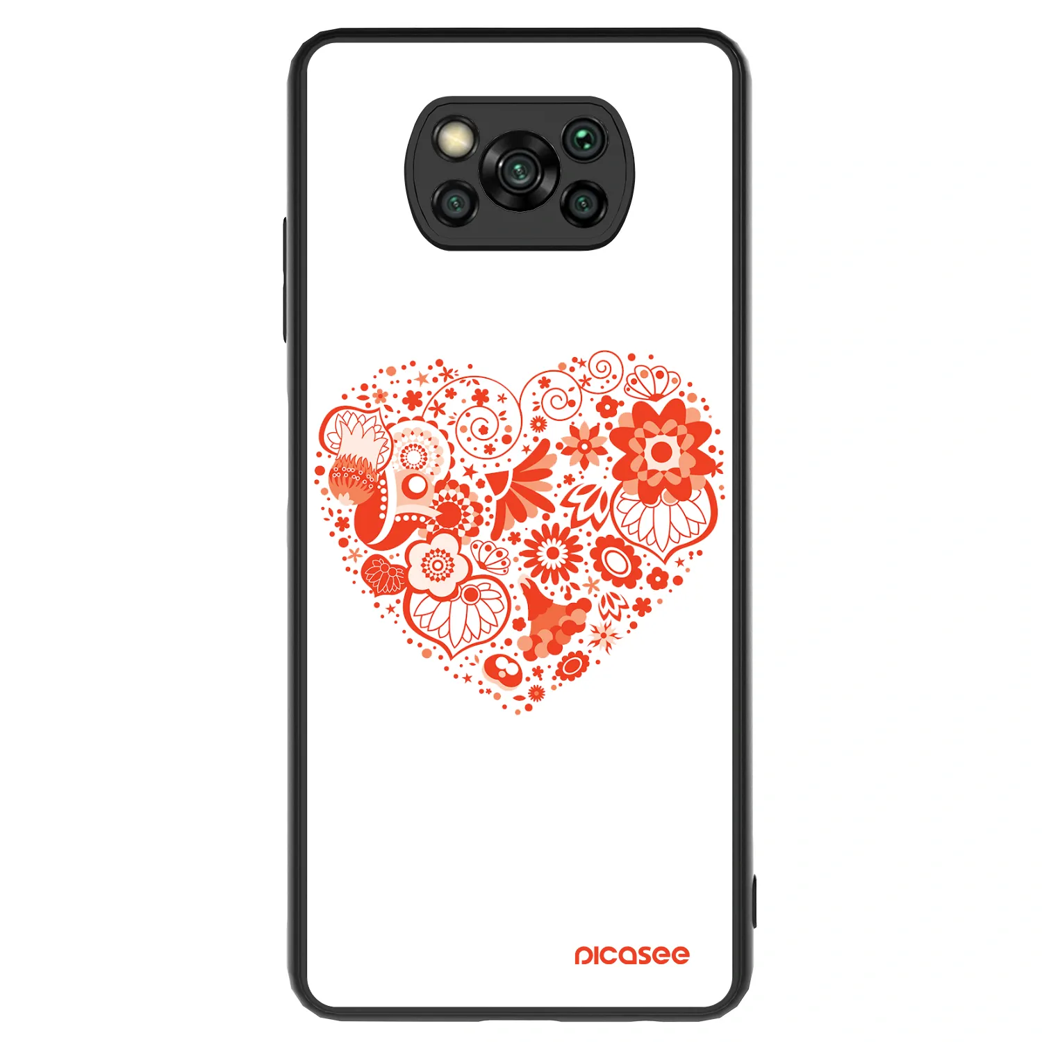Picasee ULTIMATE CASE pro Xiaomi Poco X3 - Veľké srdce