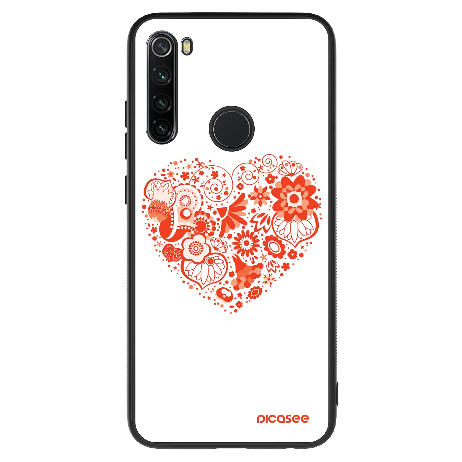Picasee ULTIMATE CASE pro Xiaomi Redmi Note 8 - Veľké srdce