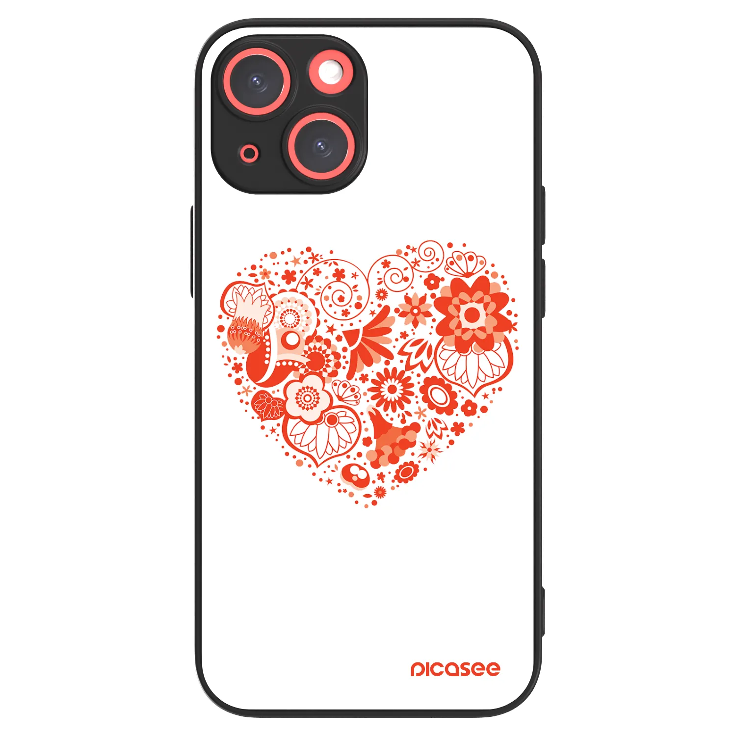 Picasee ULTIMATE CASE pro Apple iPhone 13 mini - Veľké srdce