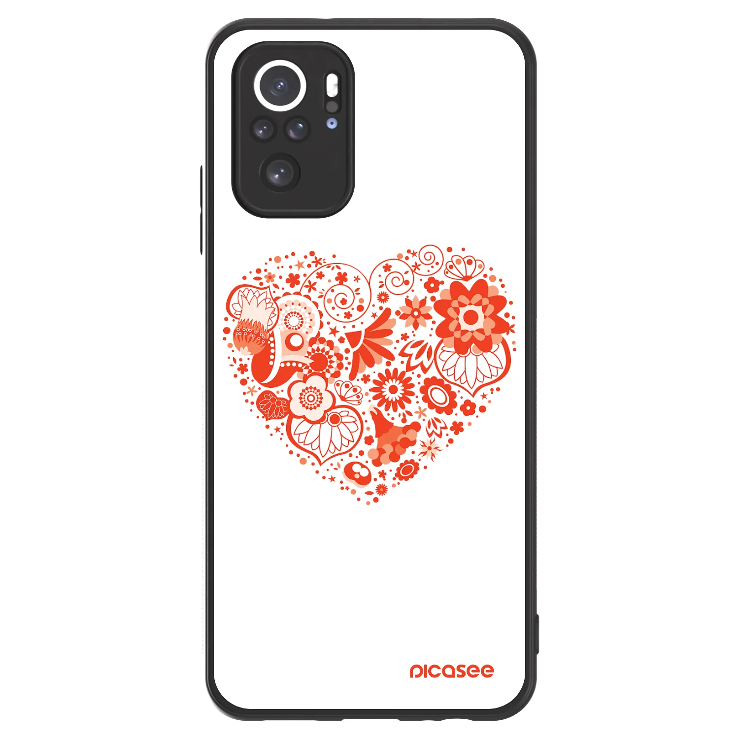 Picasee ULTIMATE CASE pro Xiaomi Redmi Note 10S - Veľké srdce
