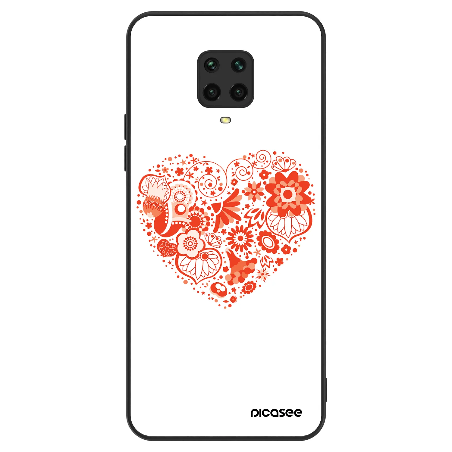 Picasee ULTIMATE CASE pro Xiaomi Redmi Note 9S - Veľké srdce