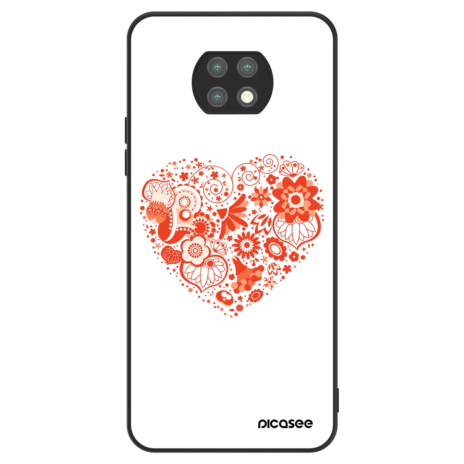 Picasee ULTIMATE CASE pro Xiaomi Redmi Note 9T - Veľké srdce