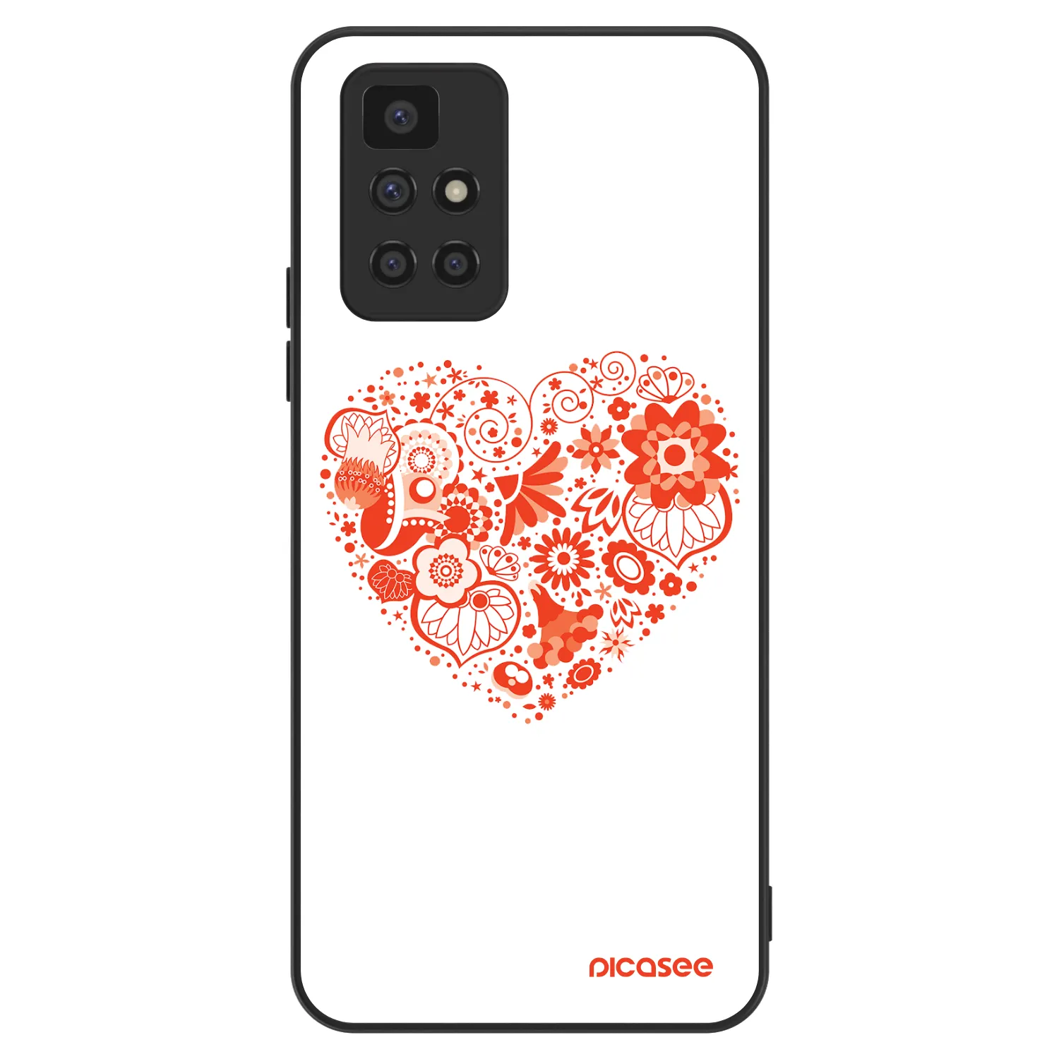Picasee ULTIMATE CASE pro Xiaomi Redmi 10 - Veľké srdce