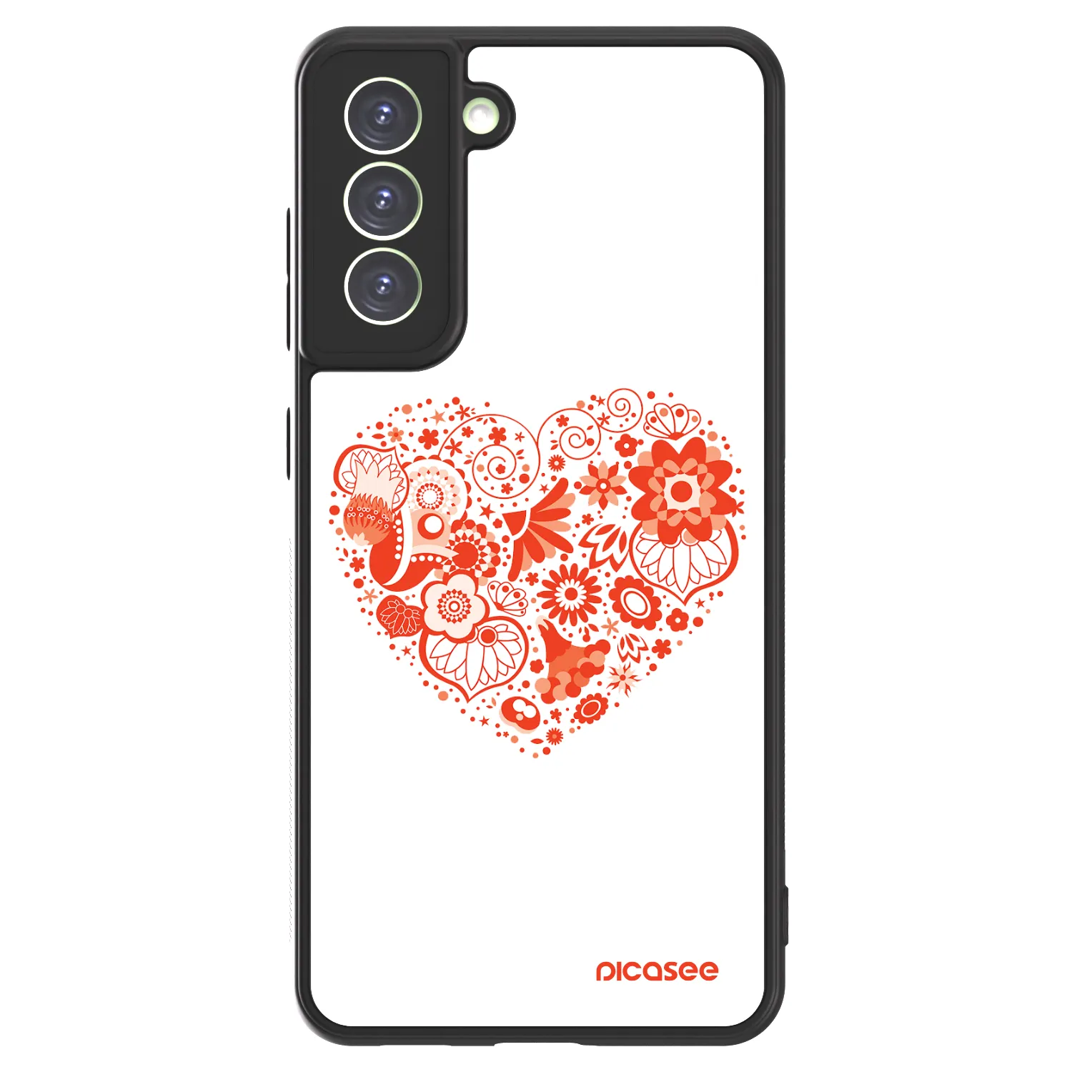 Picasee ULTIMATE CASE pro Samsung Galaxy S21 FE 5G - Veľké srdce