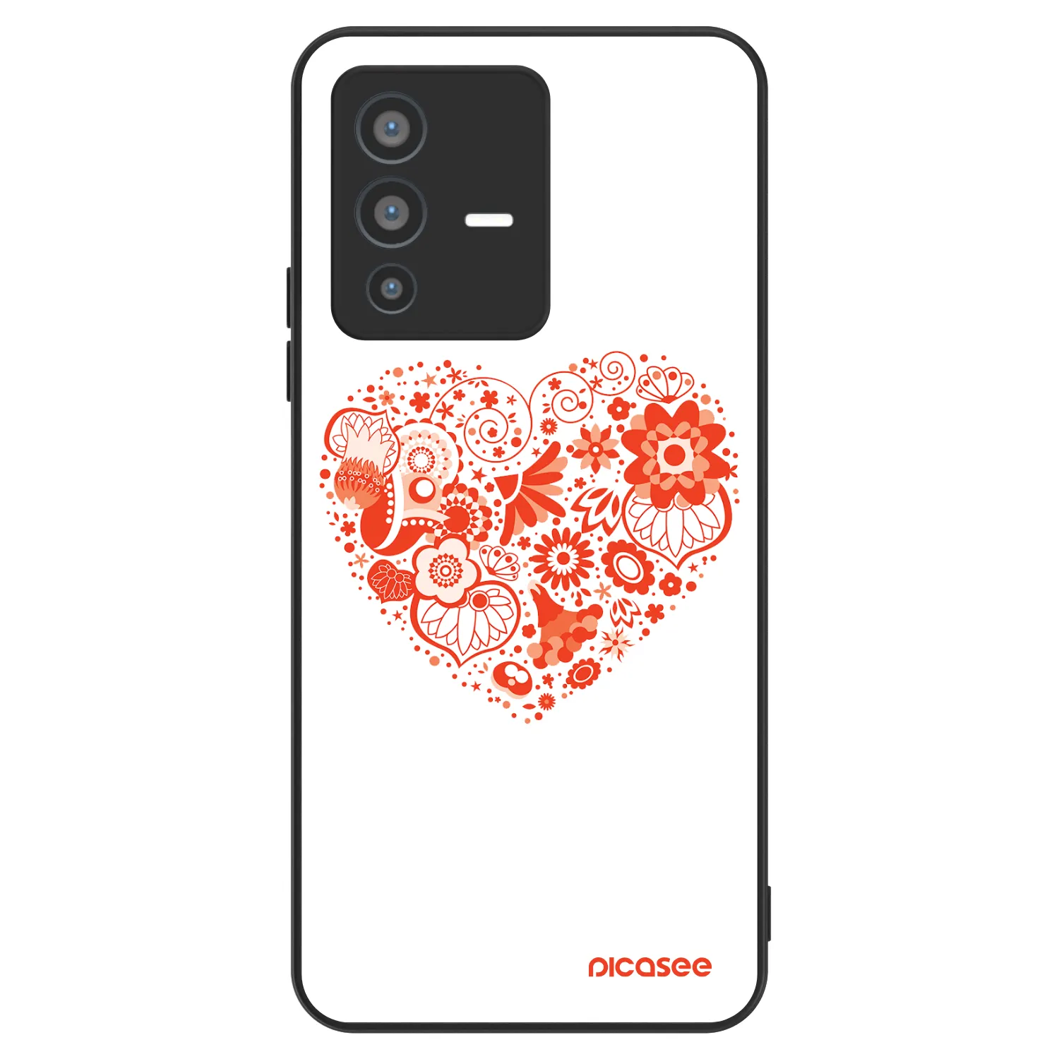 Picasee ULTIMATE CASE pro Vivo V23 5G - Veľké srdce