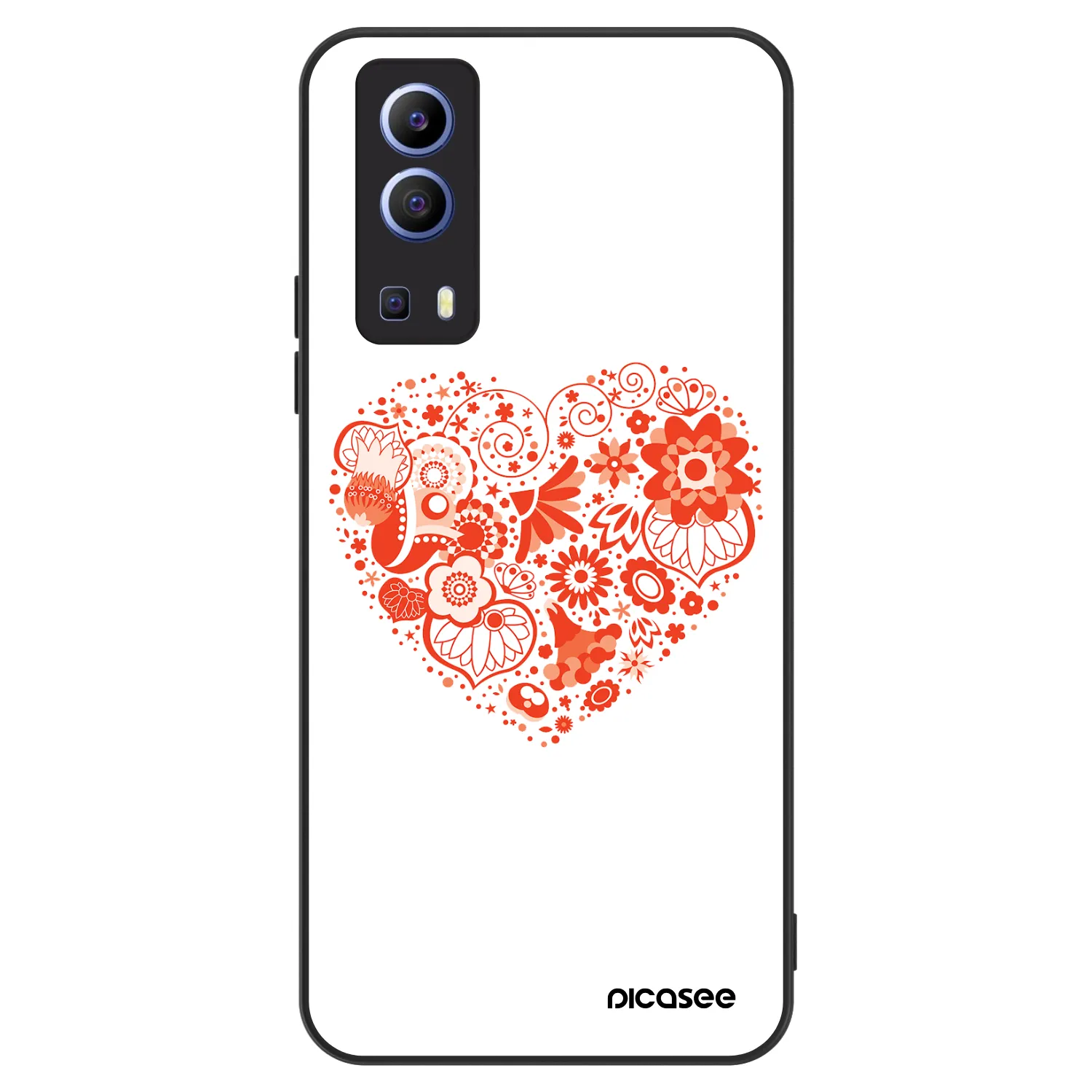 Picasee ULTIMATE CASE pro Vivo Y52 5G - Veľké srdce