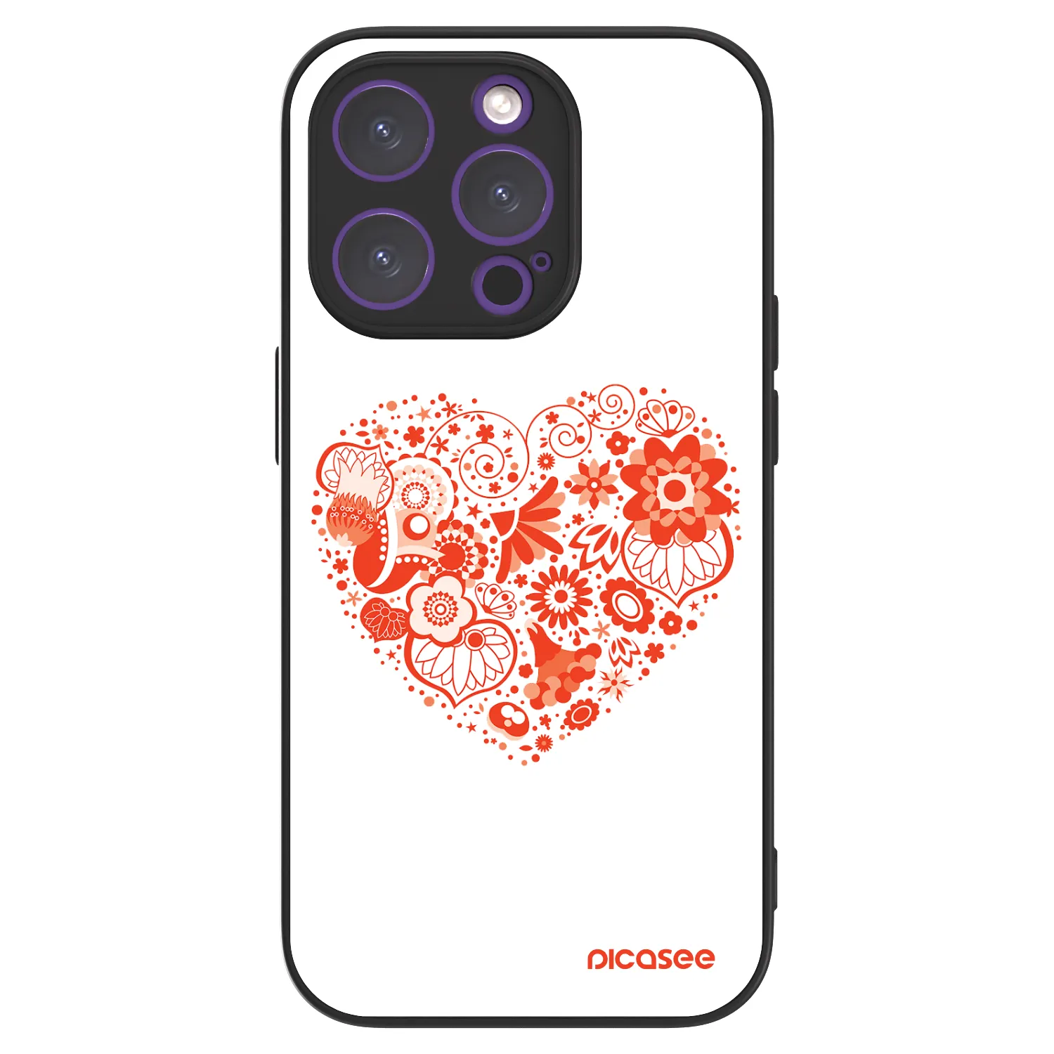 Picasee ULTIMATE CASE pro Apple iPhone 14 Pro - Veľké srdce